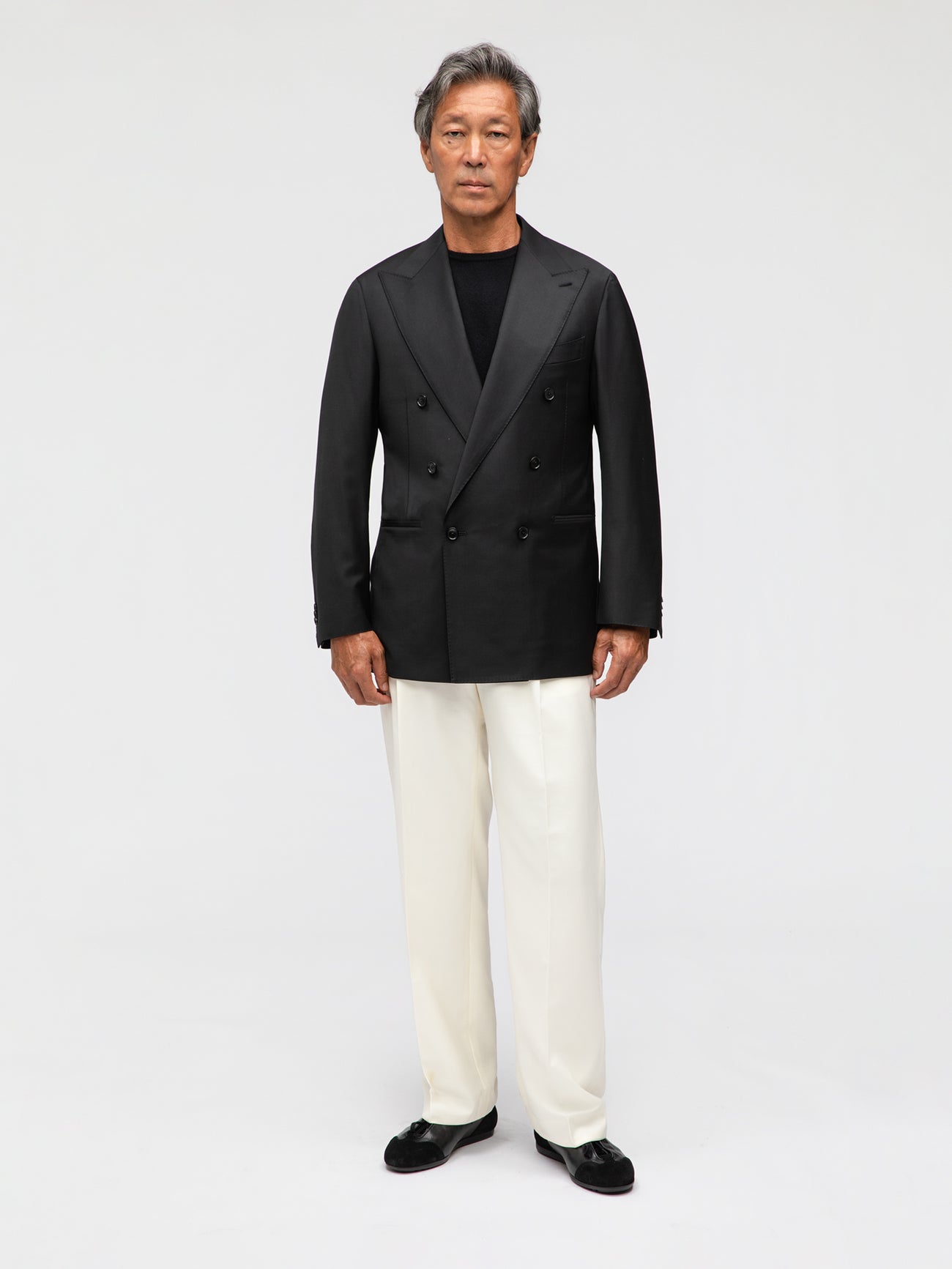 Black Wool Jacket - Grand Le Mar