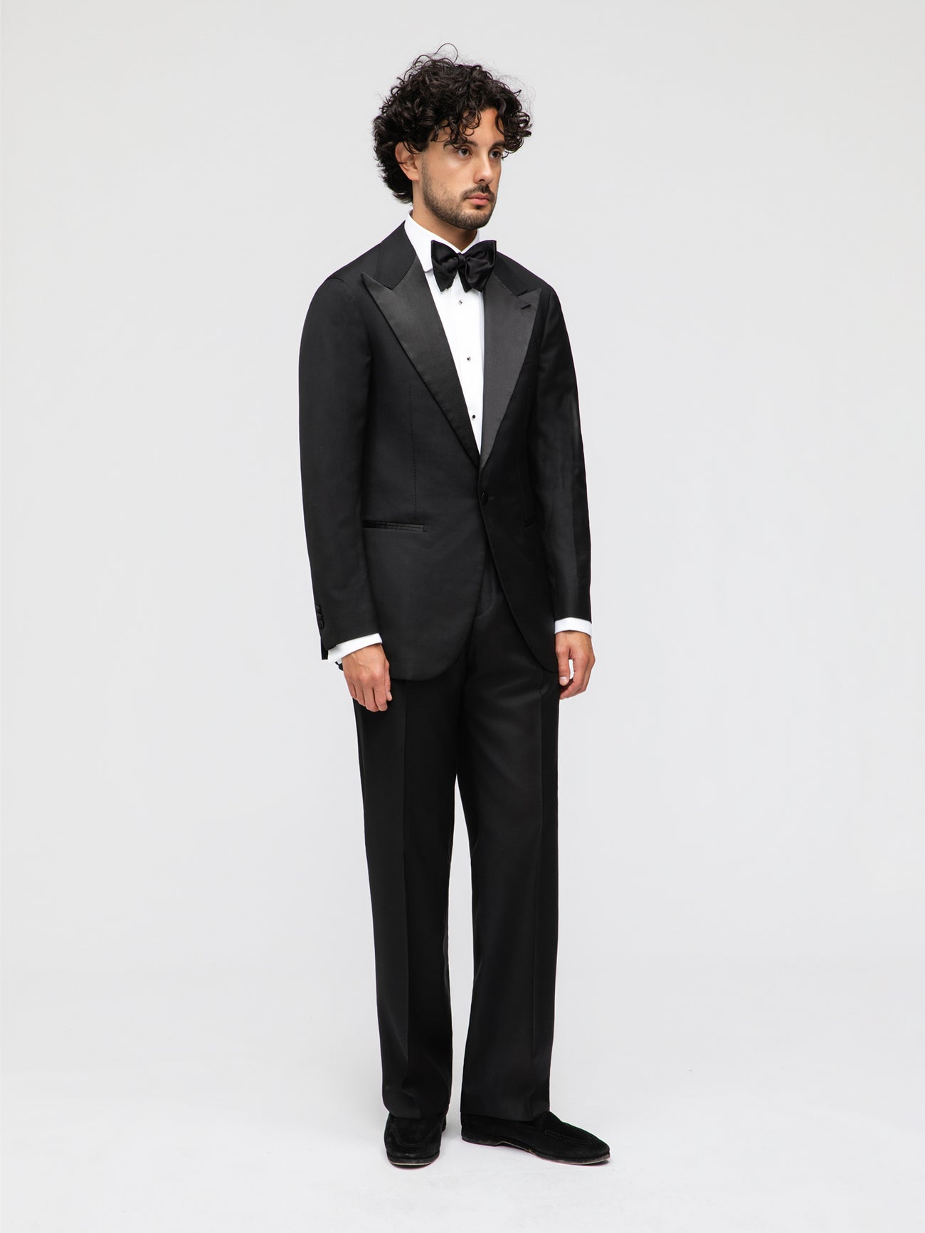 Black Wool Tuxedo (SB)