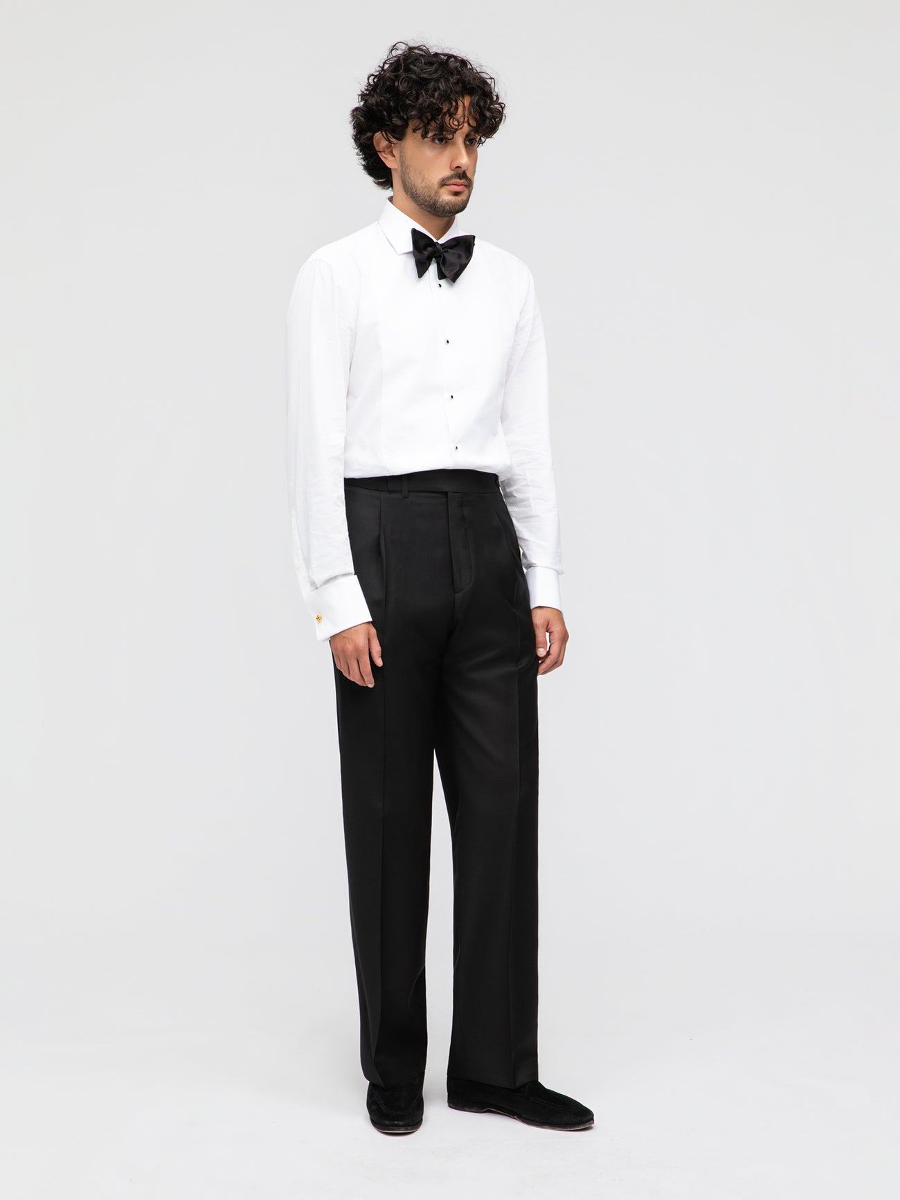 Black Wool Tuxedo (SB)