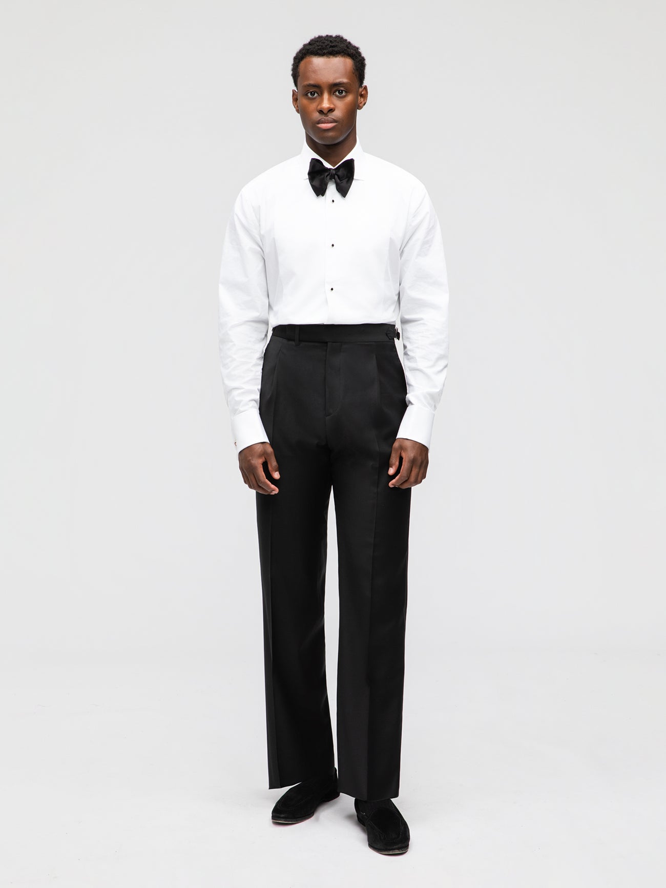 Black Wool Tuxedo (DB) - Grand Le Mar