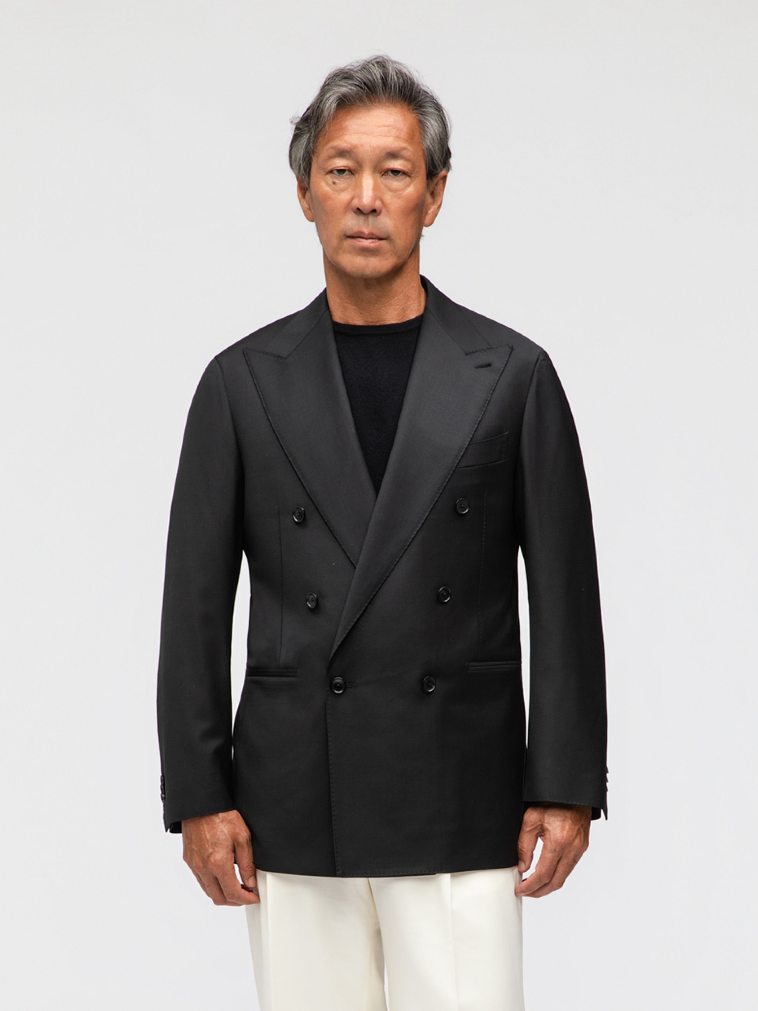 Black Wool Jacket - Grand Le Mar