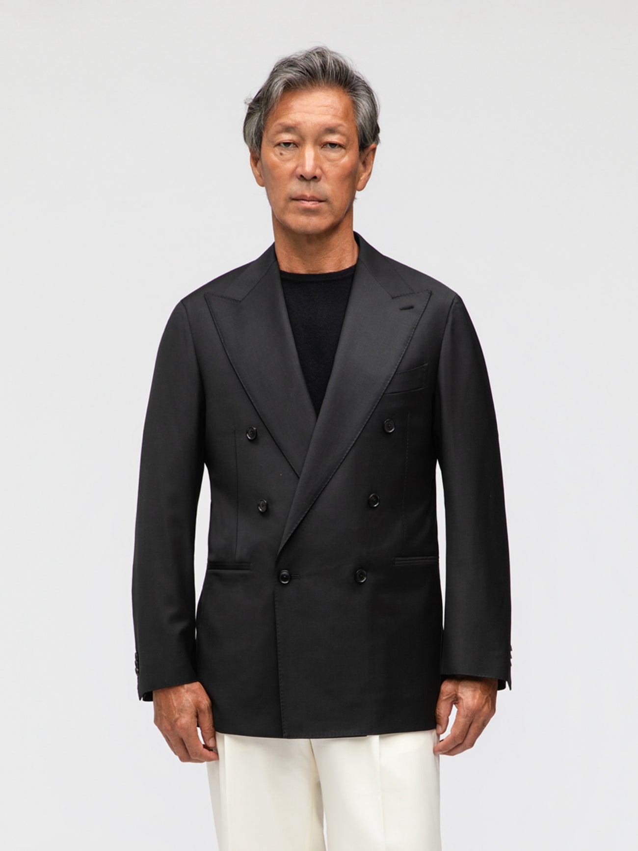 Black Wool Jacket - Grand Le Mar