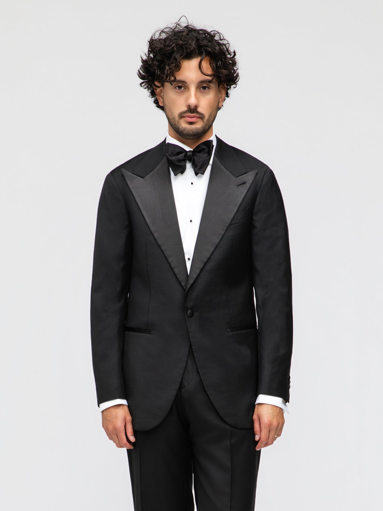Black Wool Tuxedo (SB)