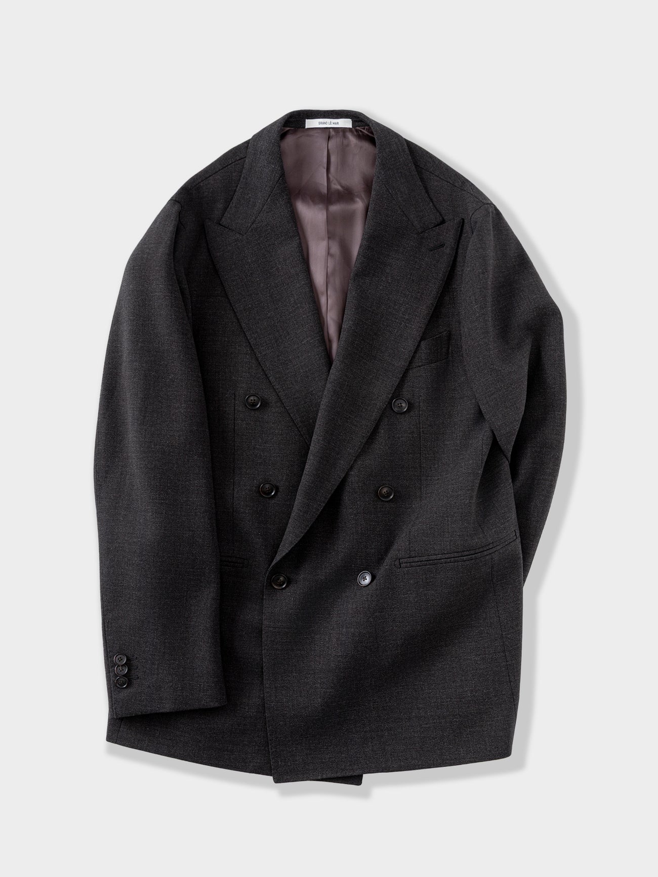Dark Brown Heavyweight High Twist Suit