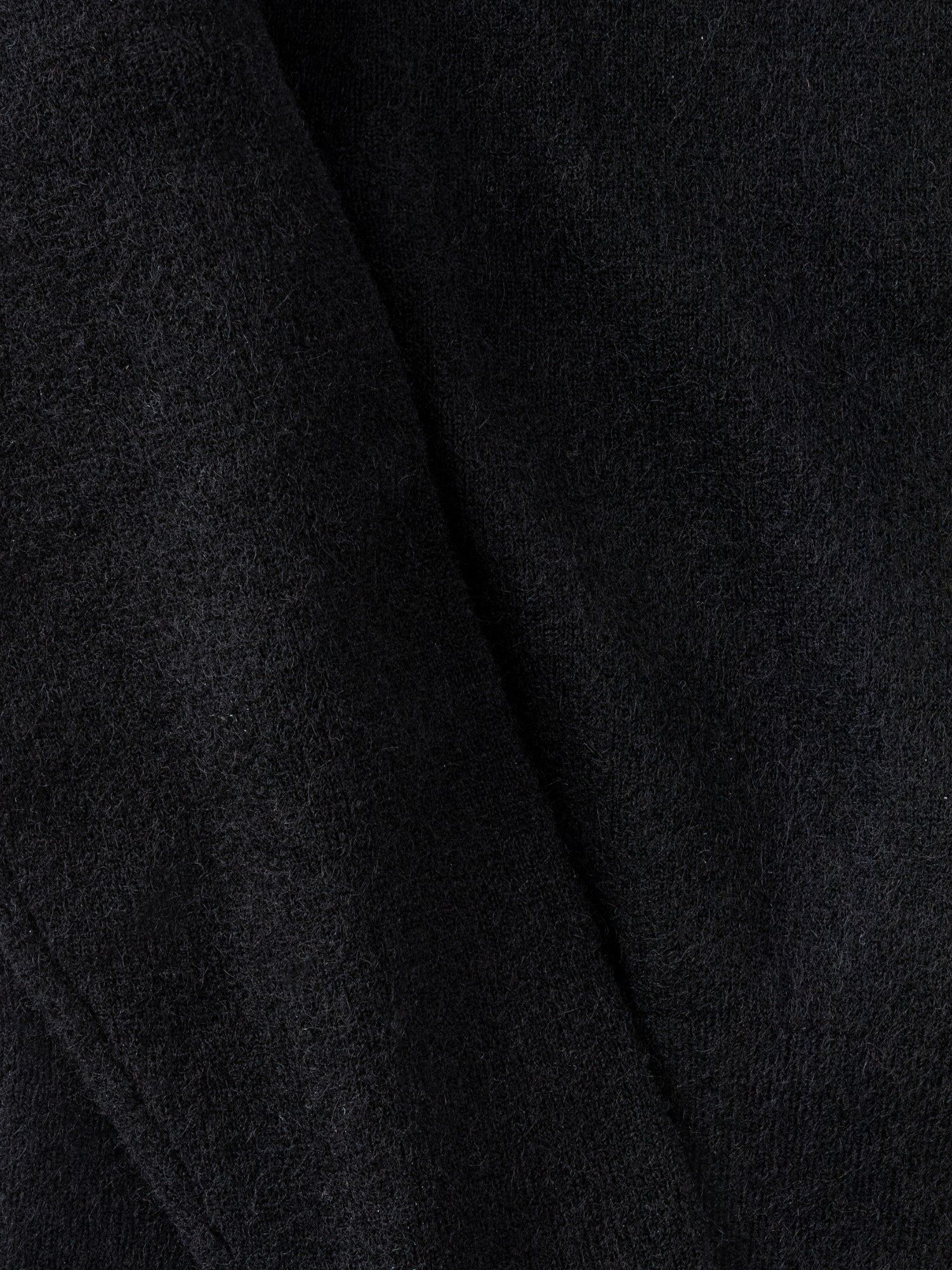 Black Mohair Crewneck - Grand Le Mar