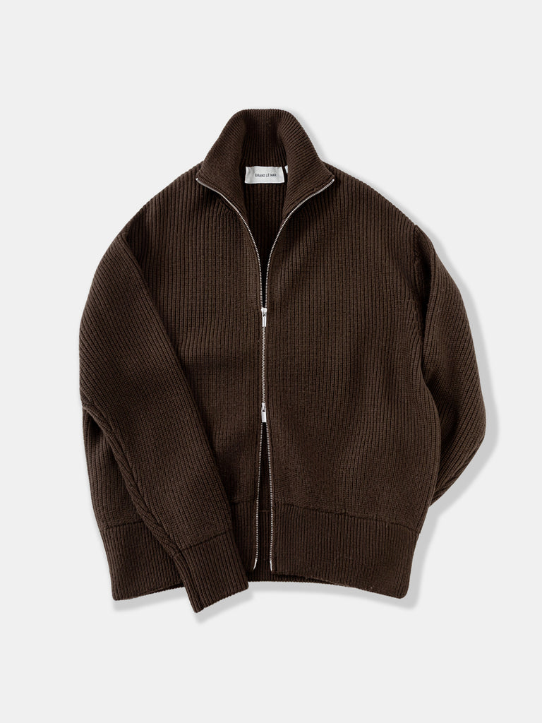 マロン Coated fabric trousers, tobacco | Max Mara