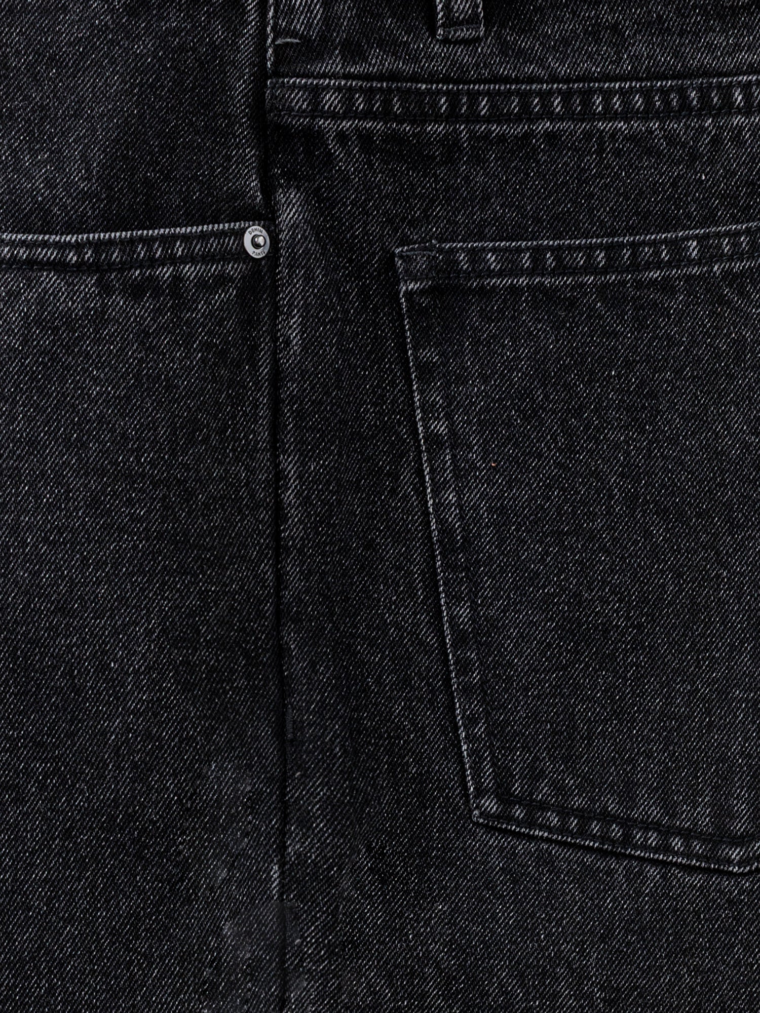 Grey Washed Denim Jeans - Grand Le Mar