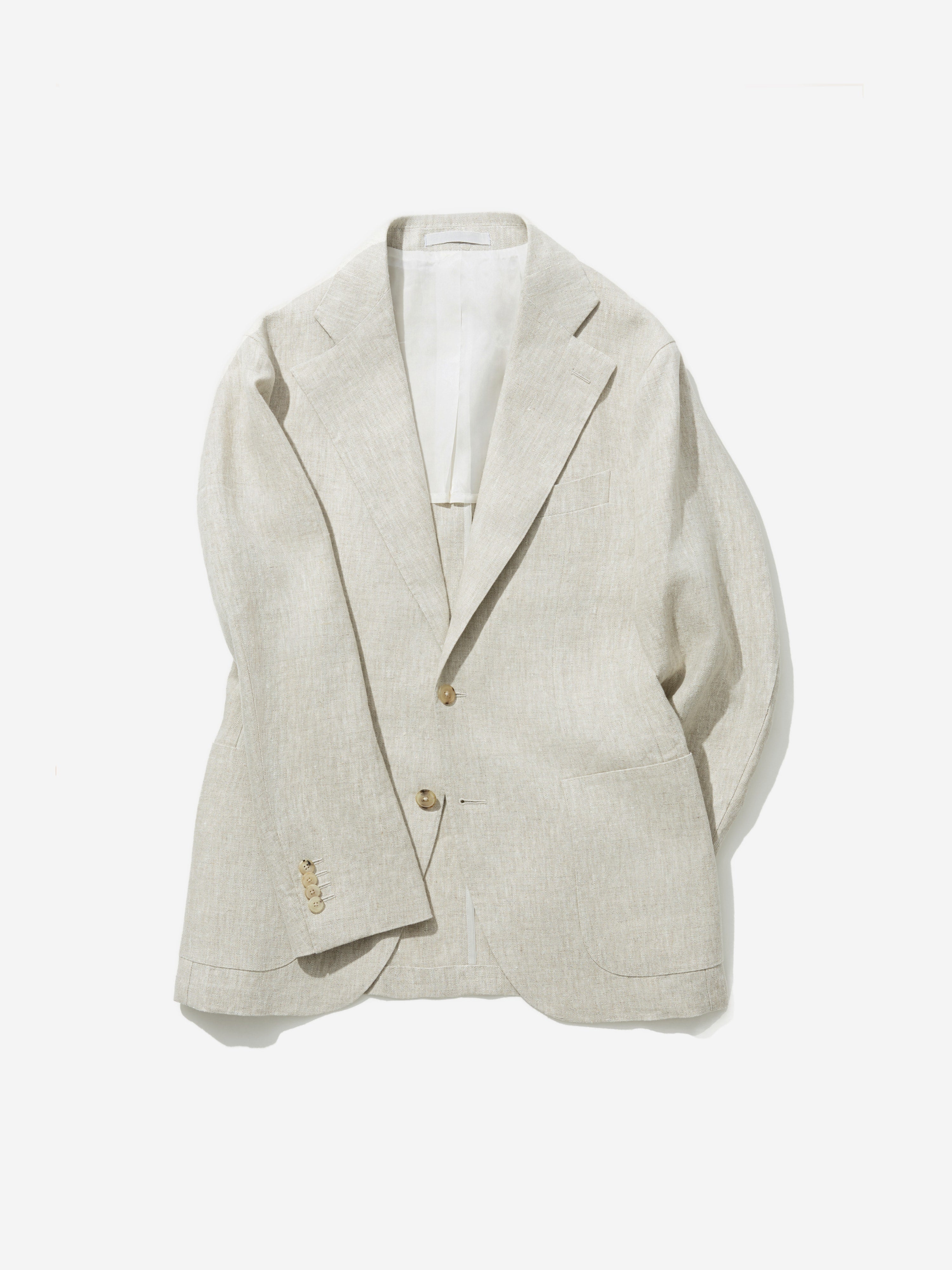 Beige Linen Suit (SB) - Grand Le Mar