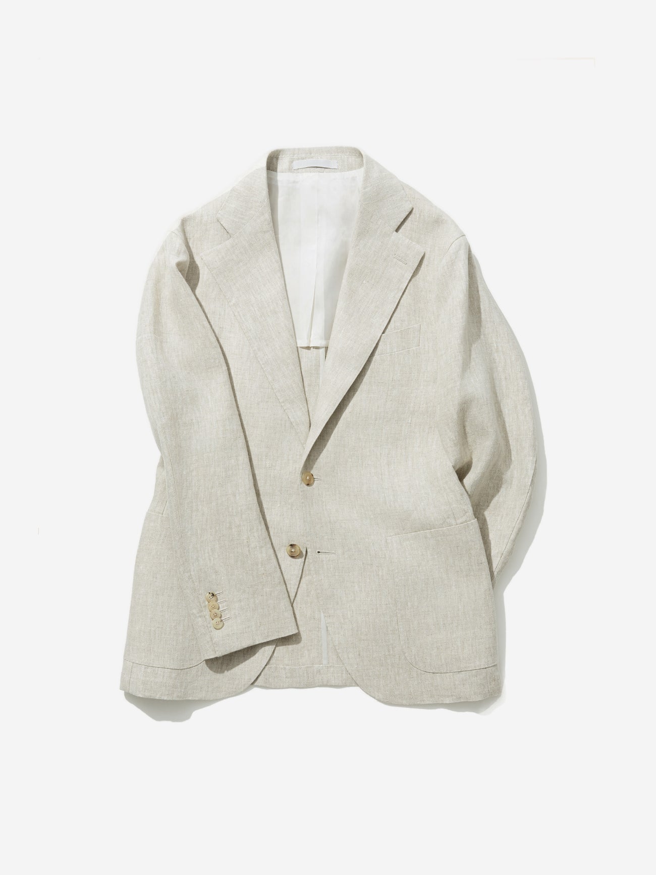 Beige Linen Suit (SB) - Grand Le Mar
