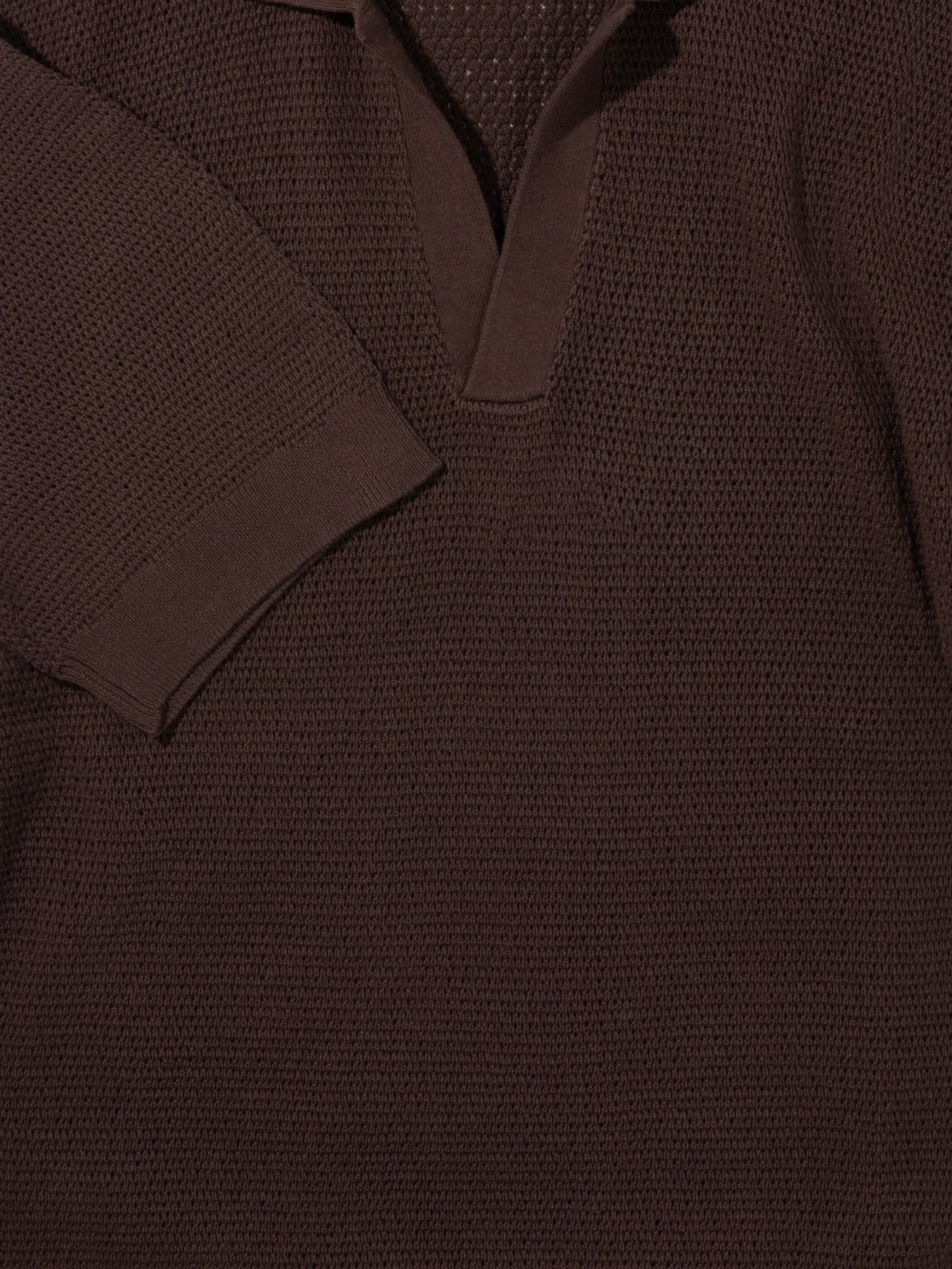 Brown Knit Jersey - Grand Le Mar