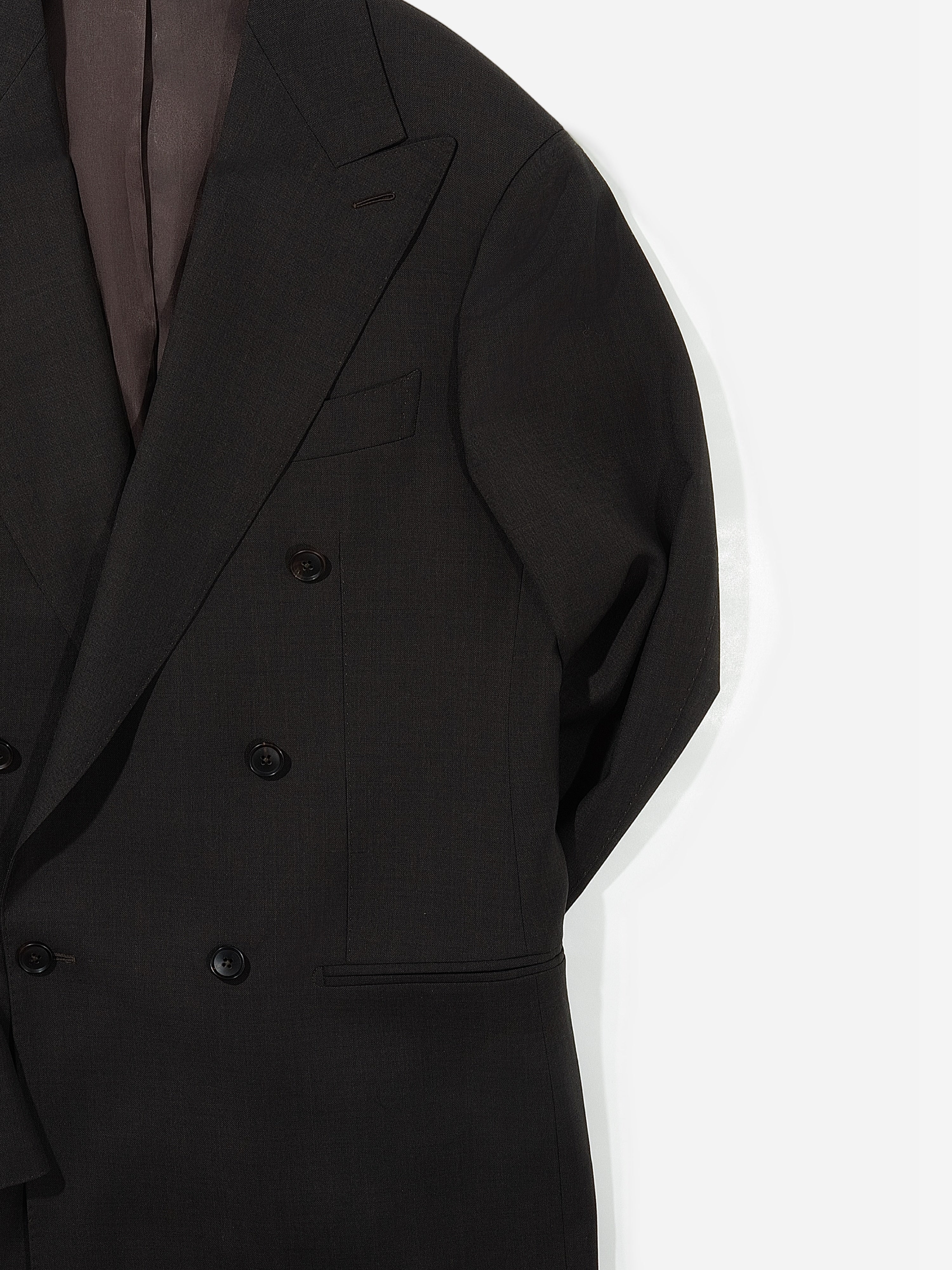 Brown Wool Jacket (DB) - Grand Le Mar