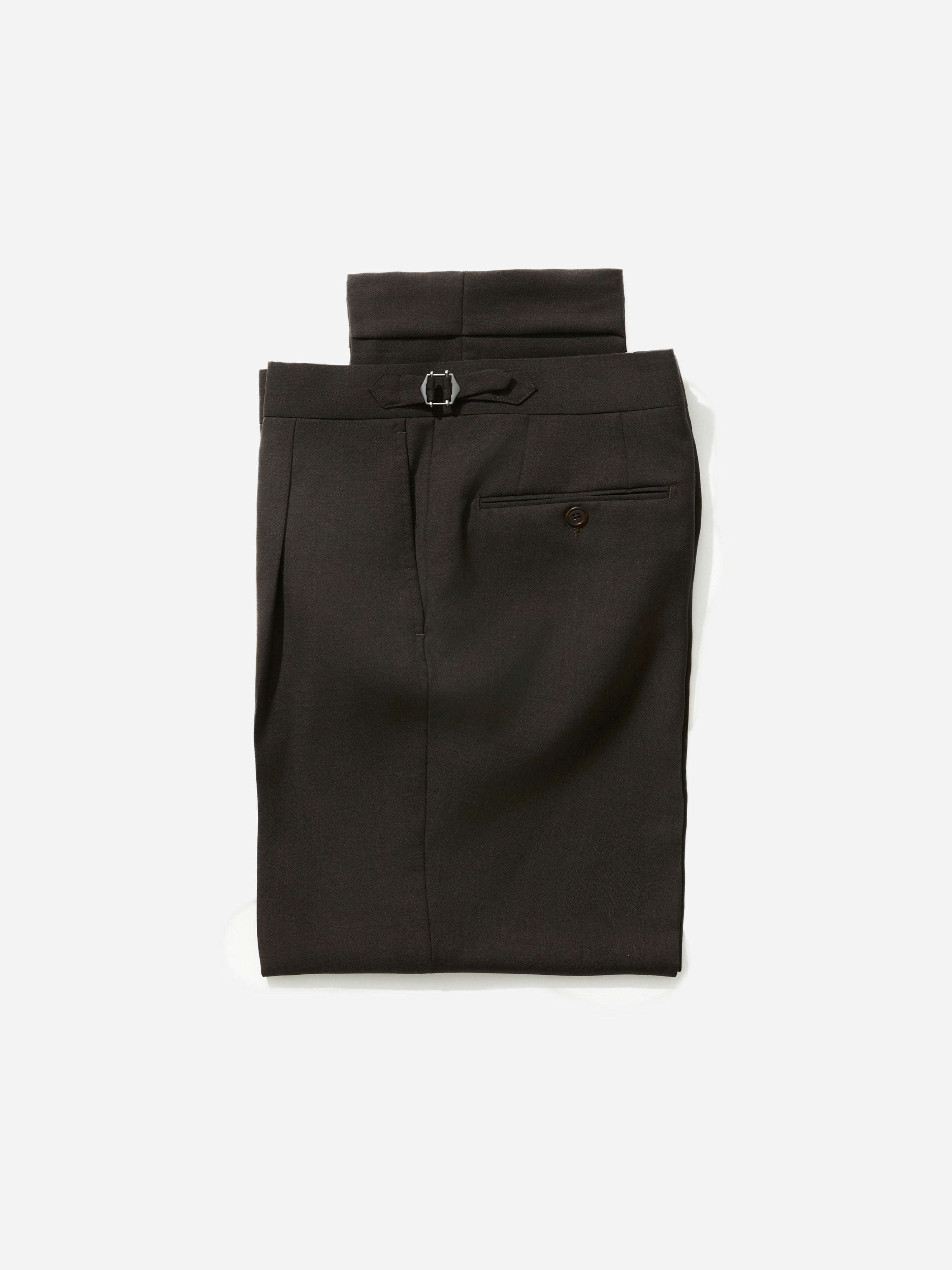 Brown Wool Suit (SB) - Grand Le Mar