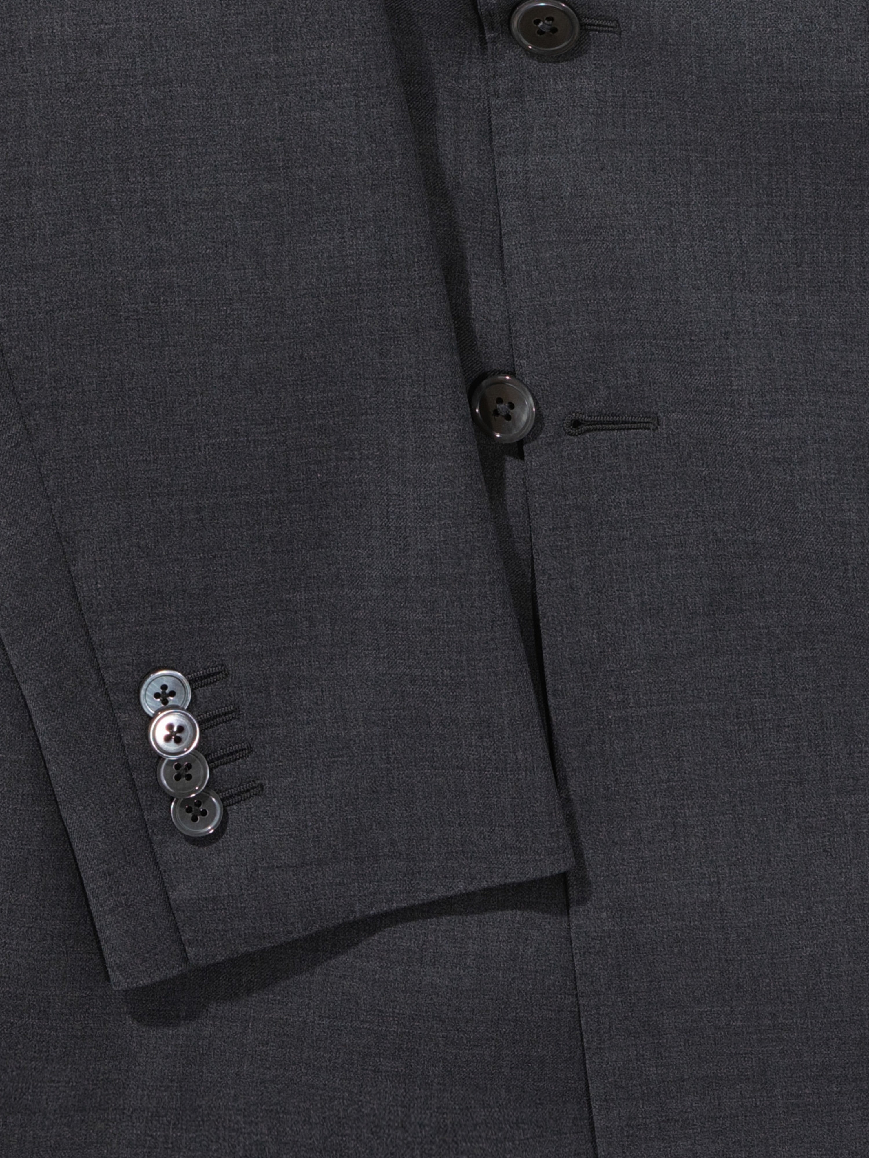 Dark Grey Wool Jacket (DB) - Grand Le Mar