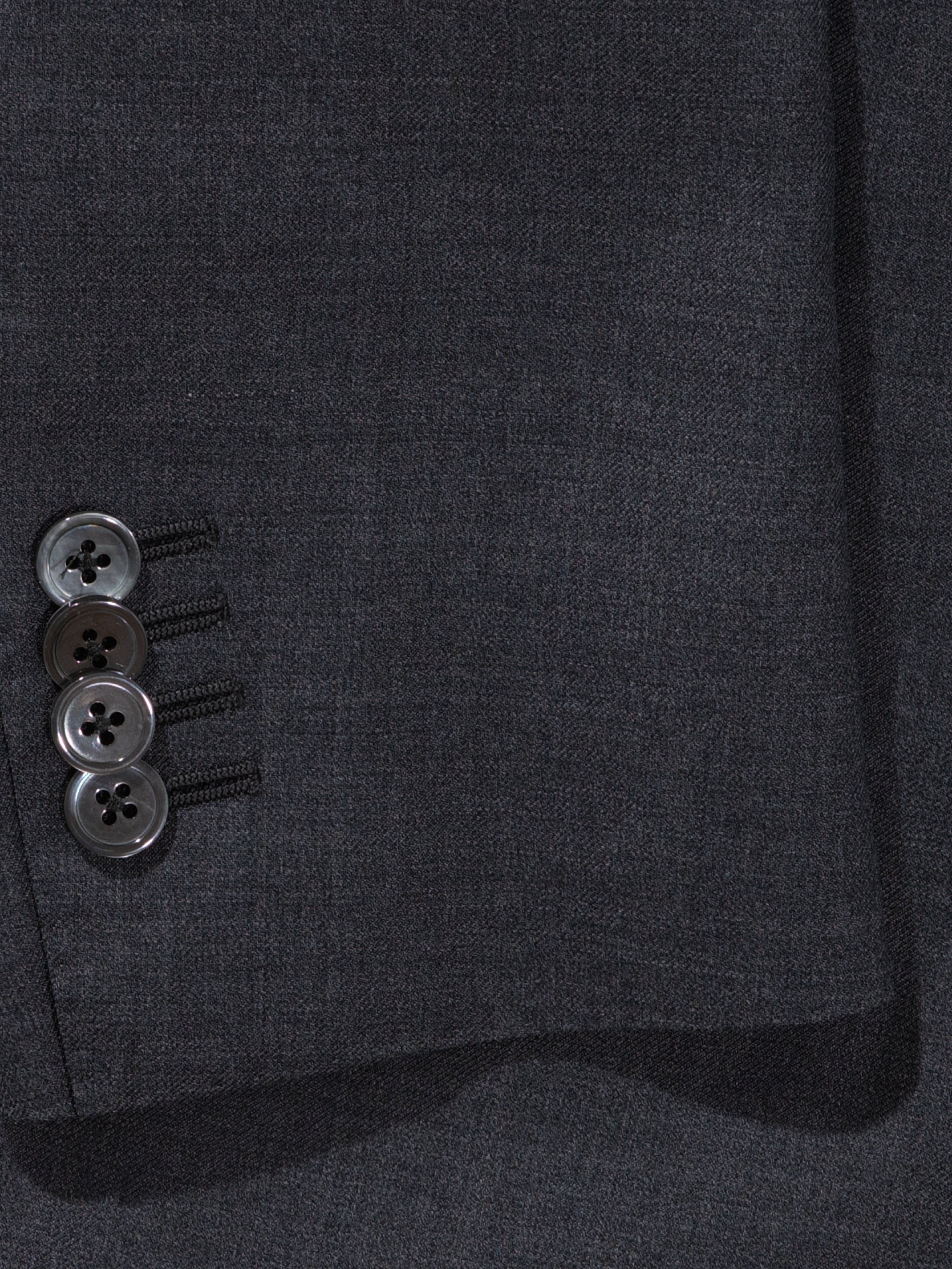 Dark Grey Wool Jacket (SB) - Grand Le Mar