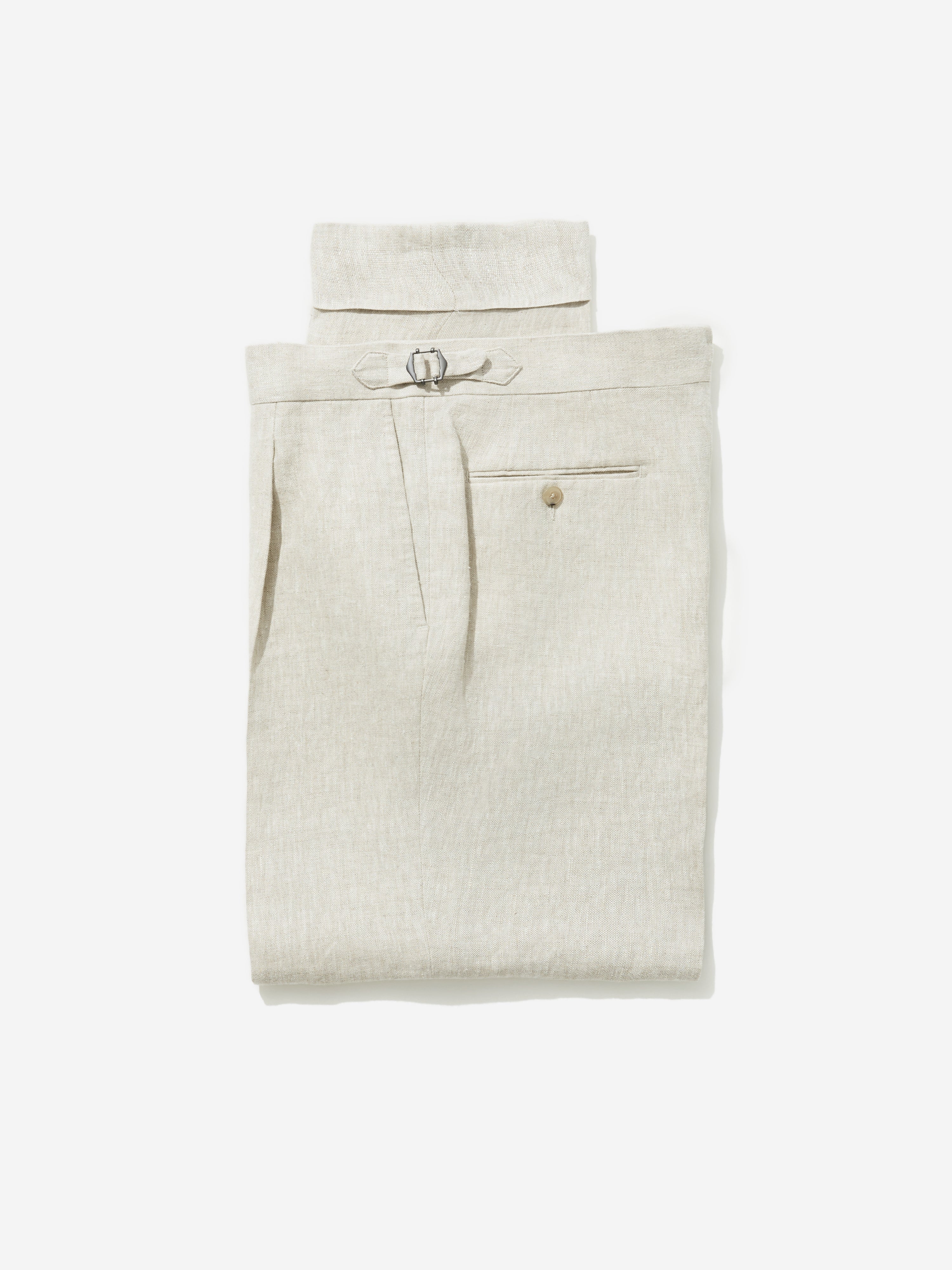 Beige Linen Suit (SB) - Grand Le Mar