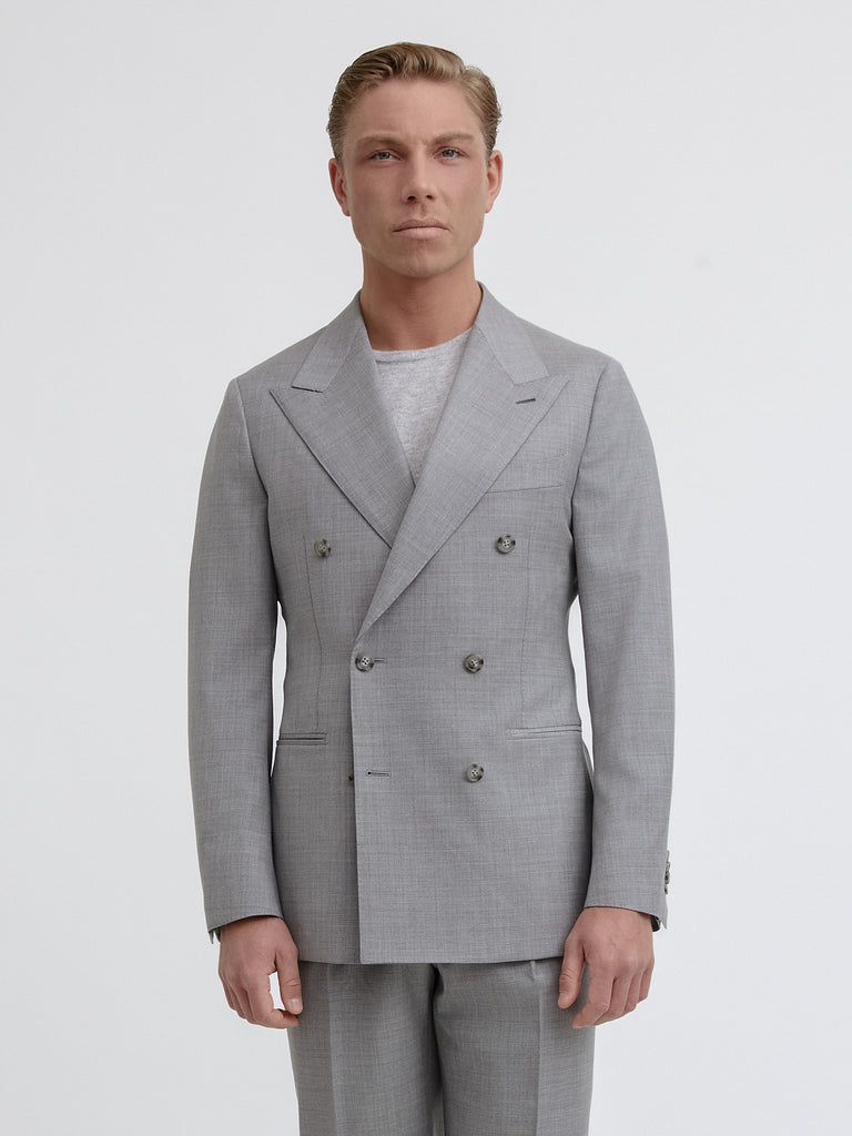 Grey S130 Wool Jacket