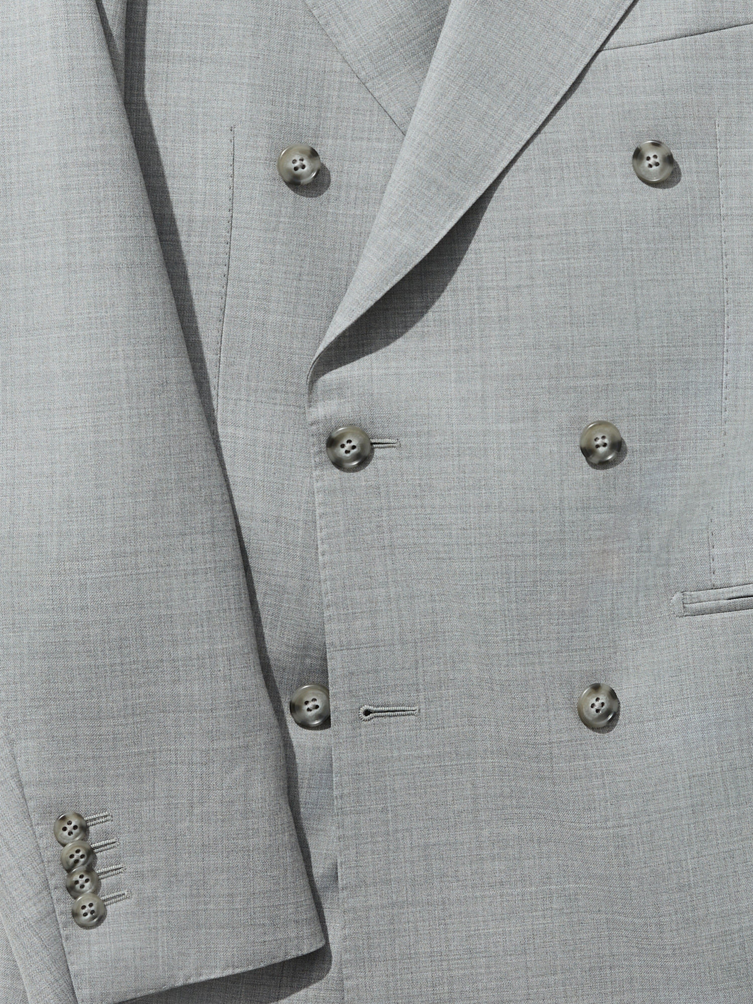 Grey Wool Jacket - Grand Le Mar