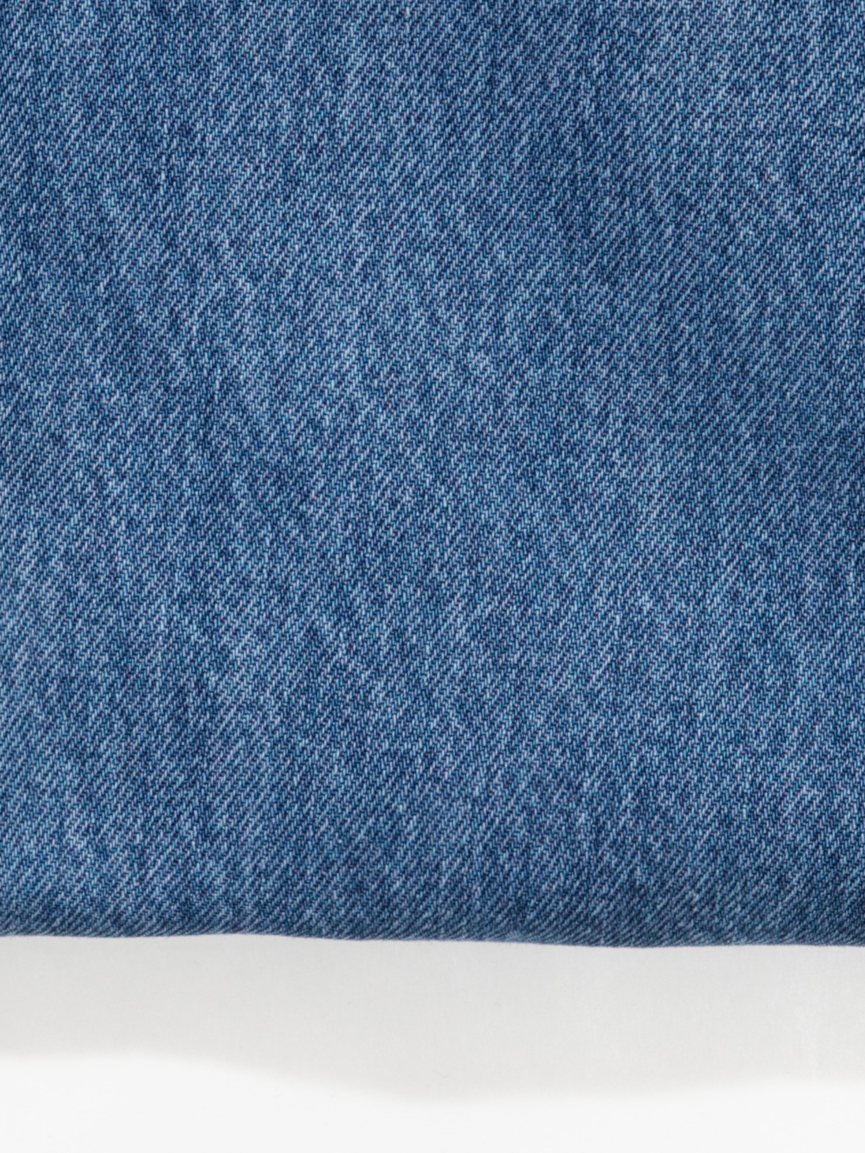 Mid Blue Washed Denim Jeans - Grand Le Mar