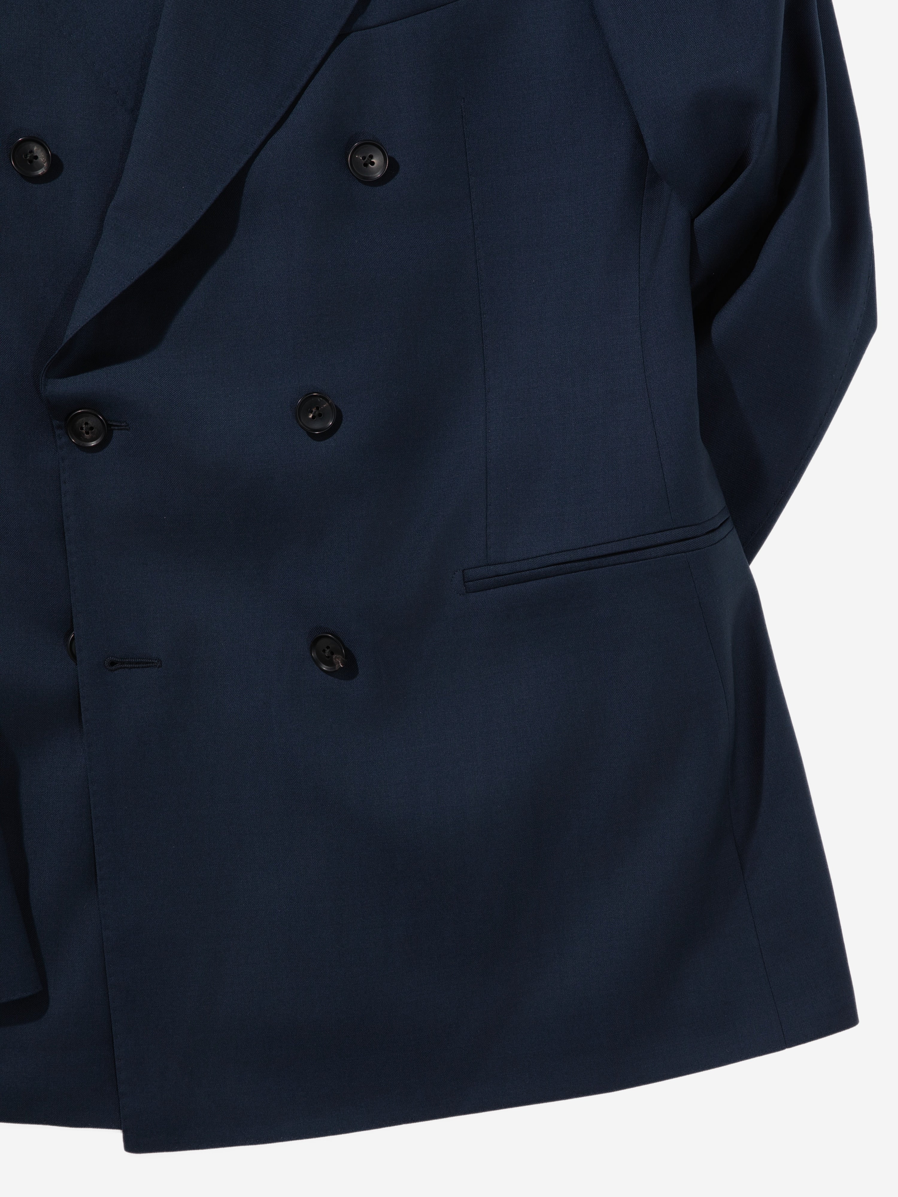 Navy Wool Jacket (DB) - Grand Le Mar