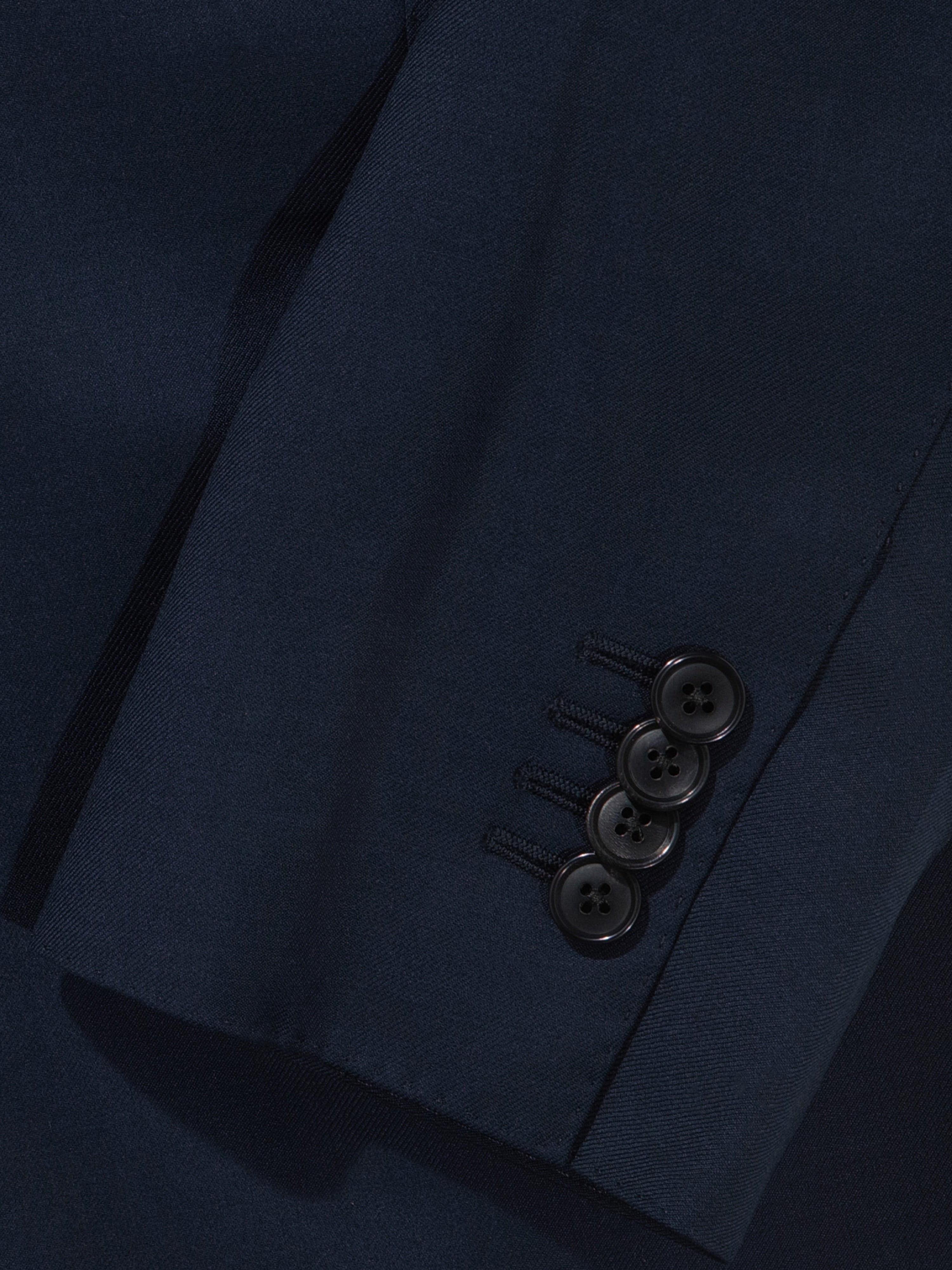 Navy Wool Jacket (SB) - Grand Le Mar