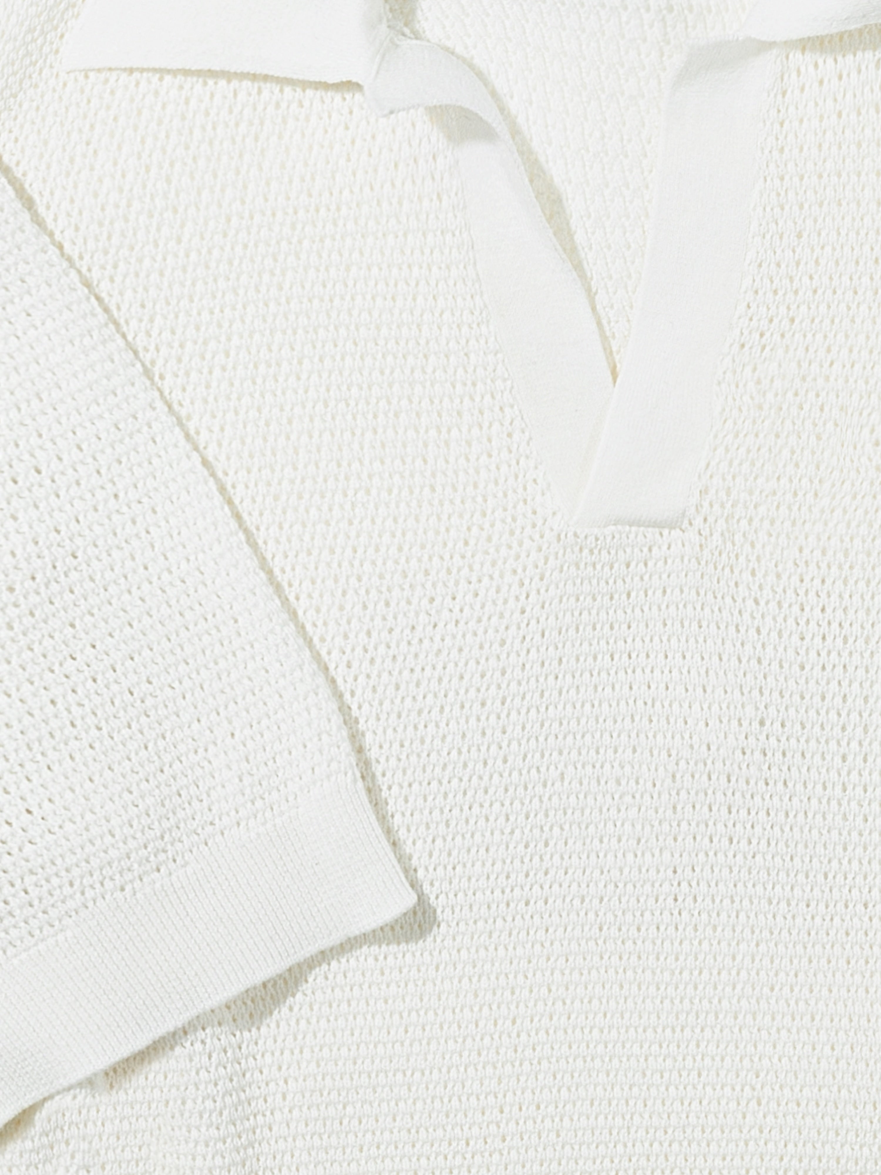 White Knit Jersey - Grand Le Mar
