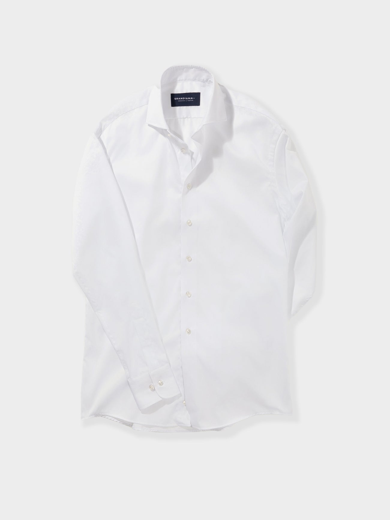 White Poplin Shirt - Grand Le Mar