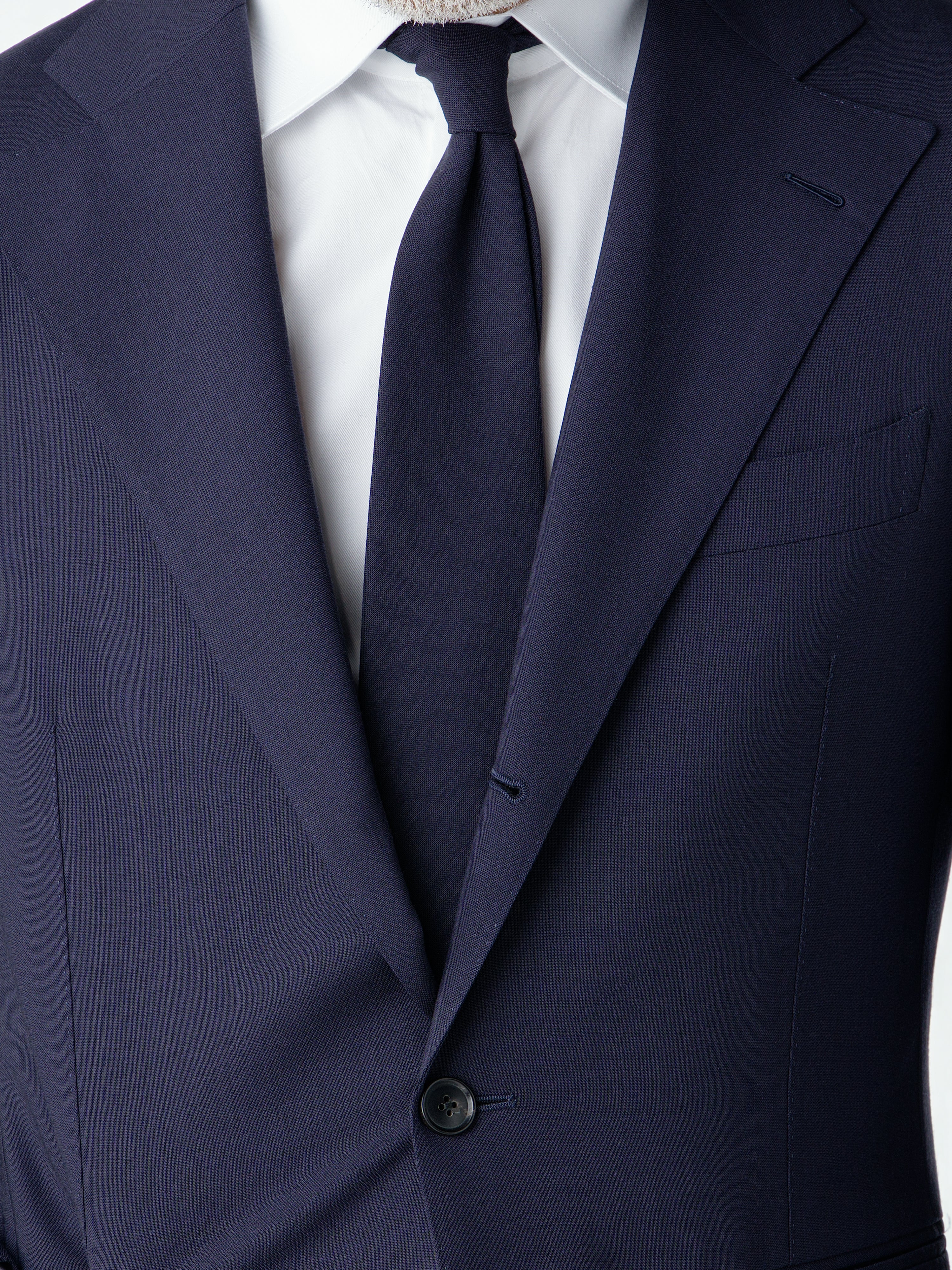 Navy High Twist Tie