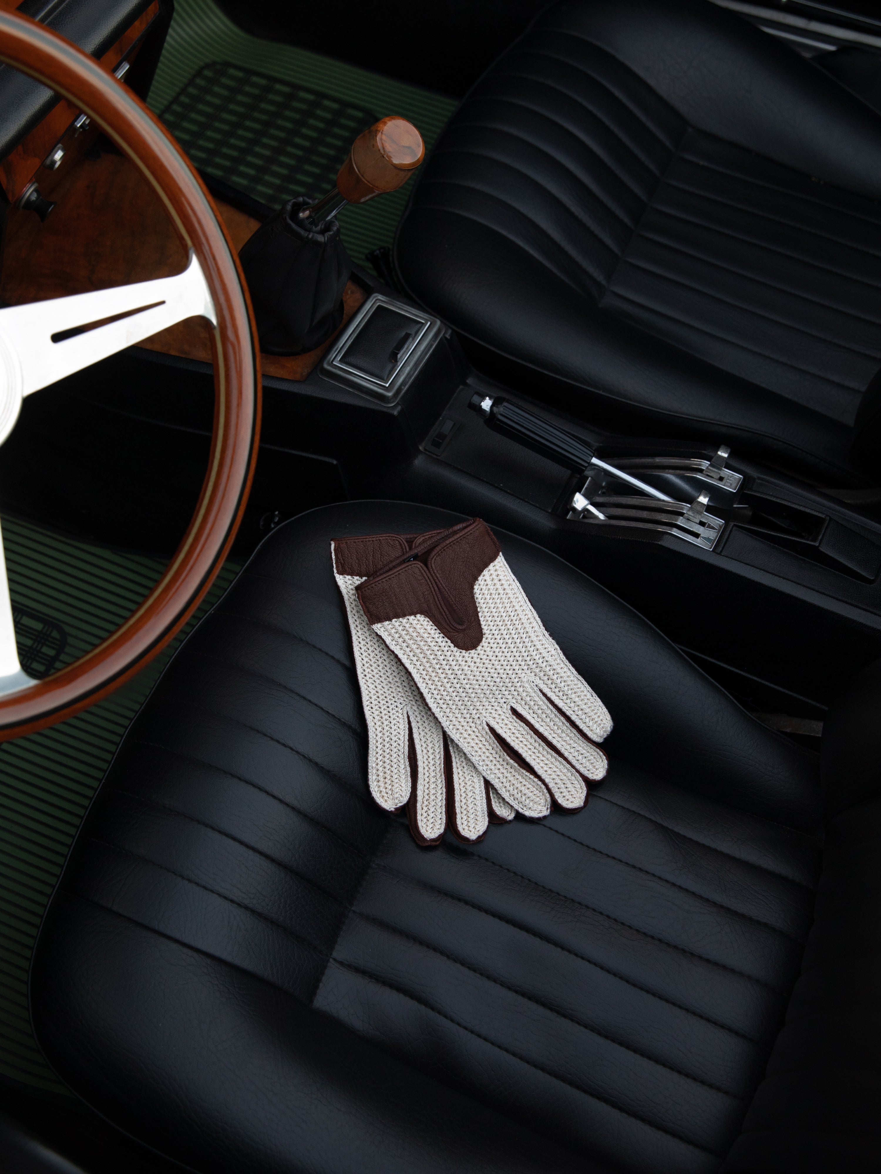 Brown Leather Gloves