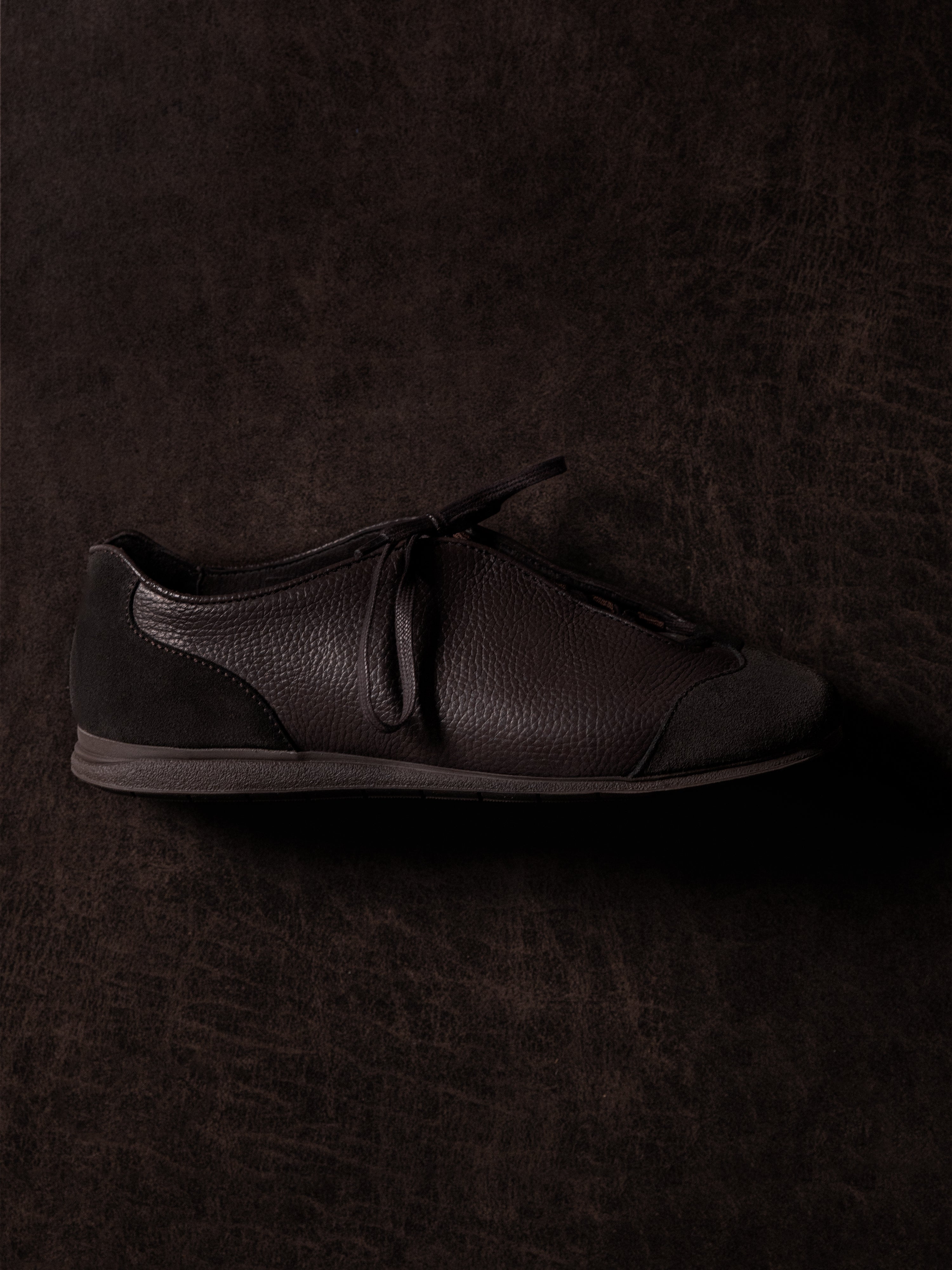 Brown Leather & Suede Trainers