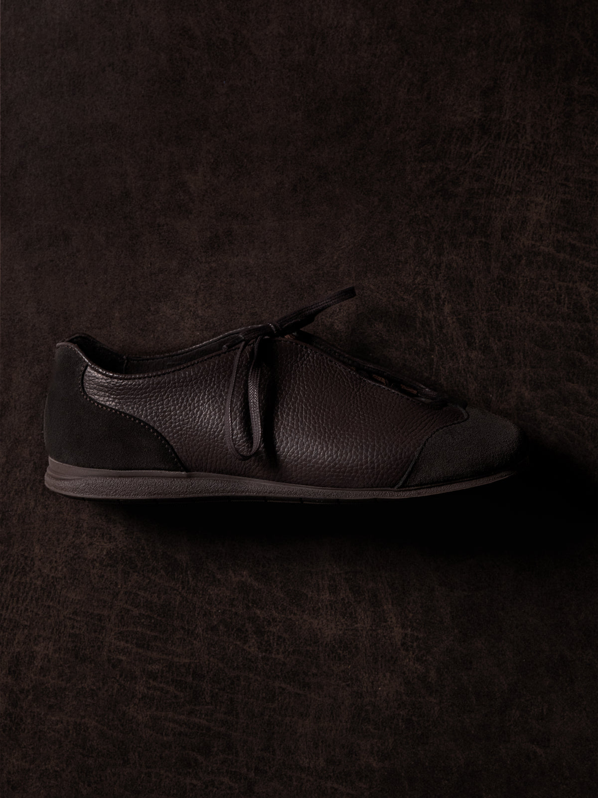 Brown Leather & Suede Trainers