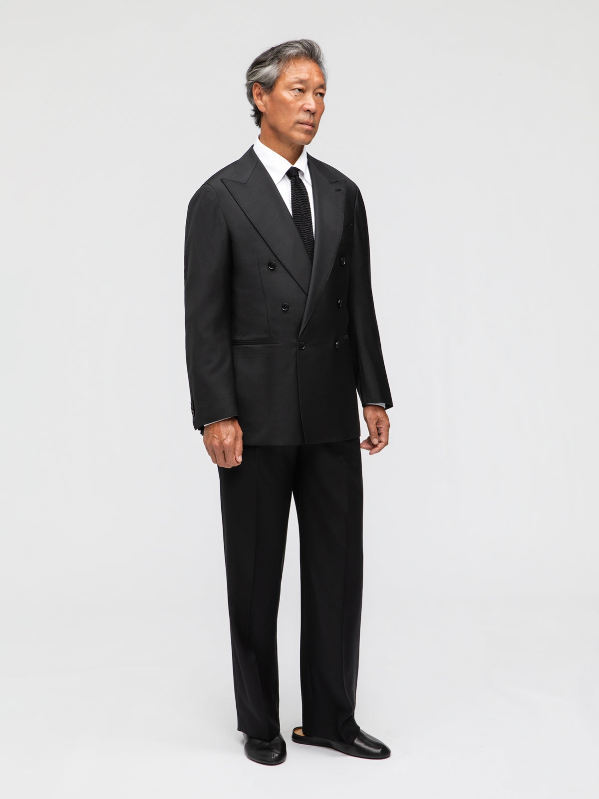 Black Wool Suit - Grand Le Mar