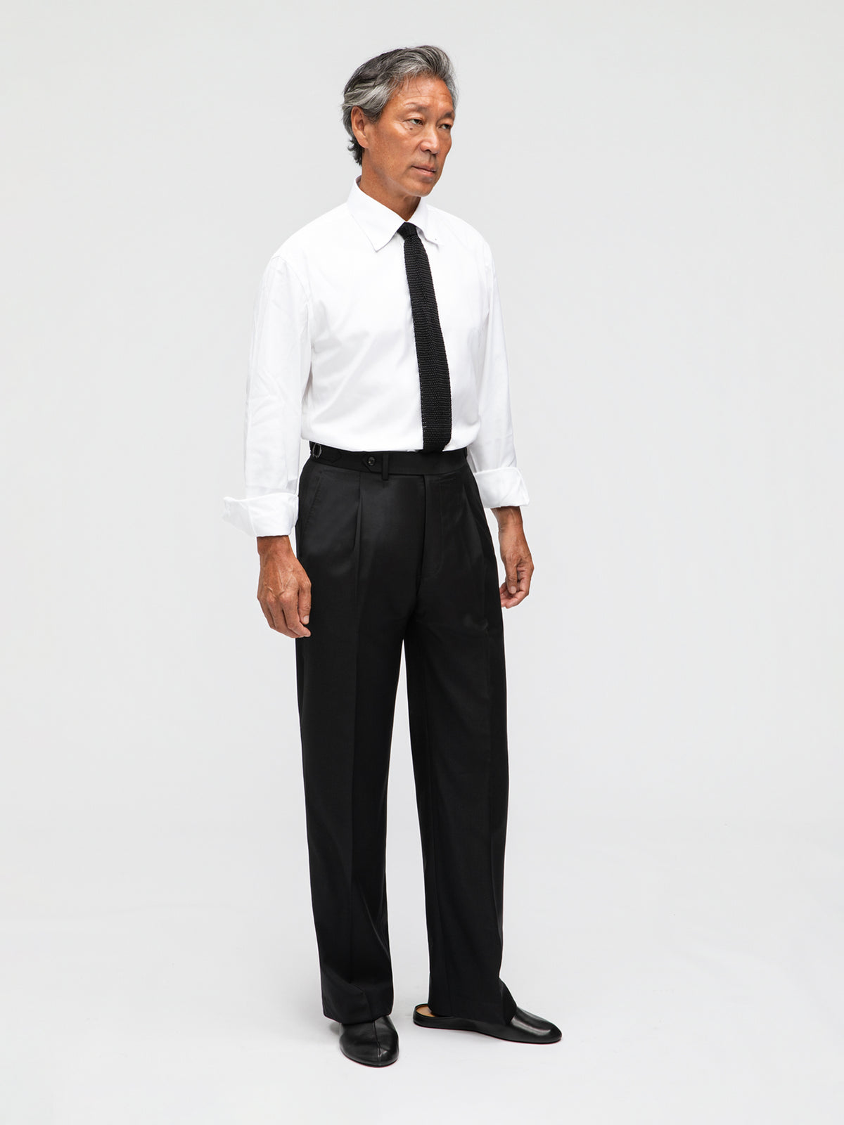 Black Wool Suit - Grand Le Mar