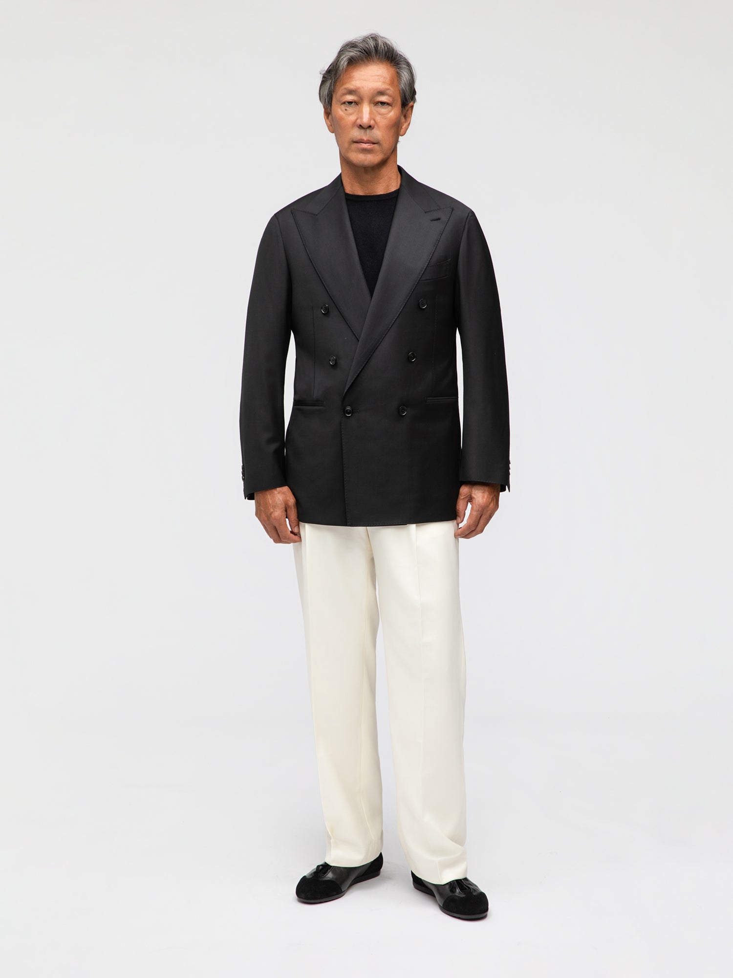 Black Wool Jacket - Grand Le Mar