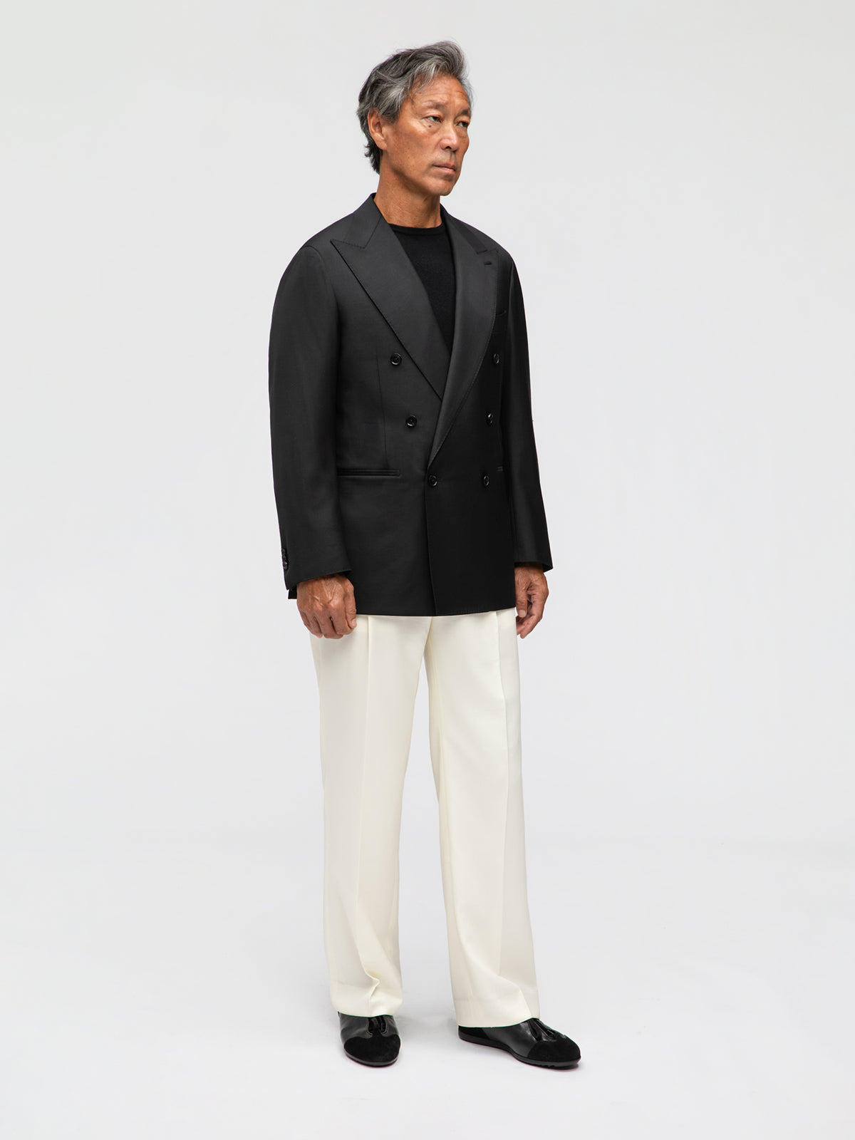 Black Wool Jacket - Grand Le Mar