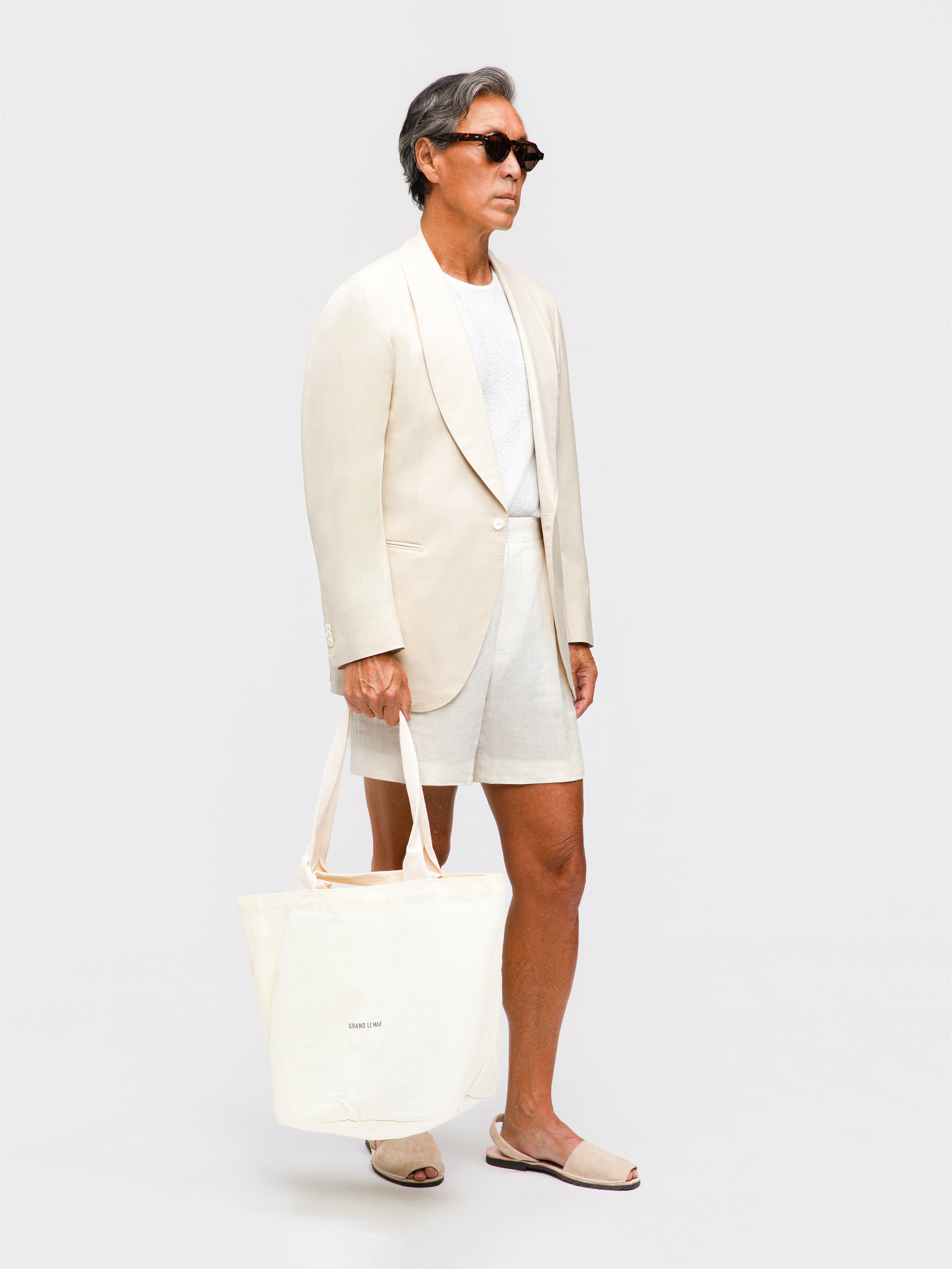 Champagne Wool Silk Dinner Jacket