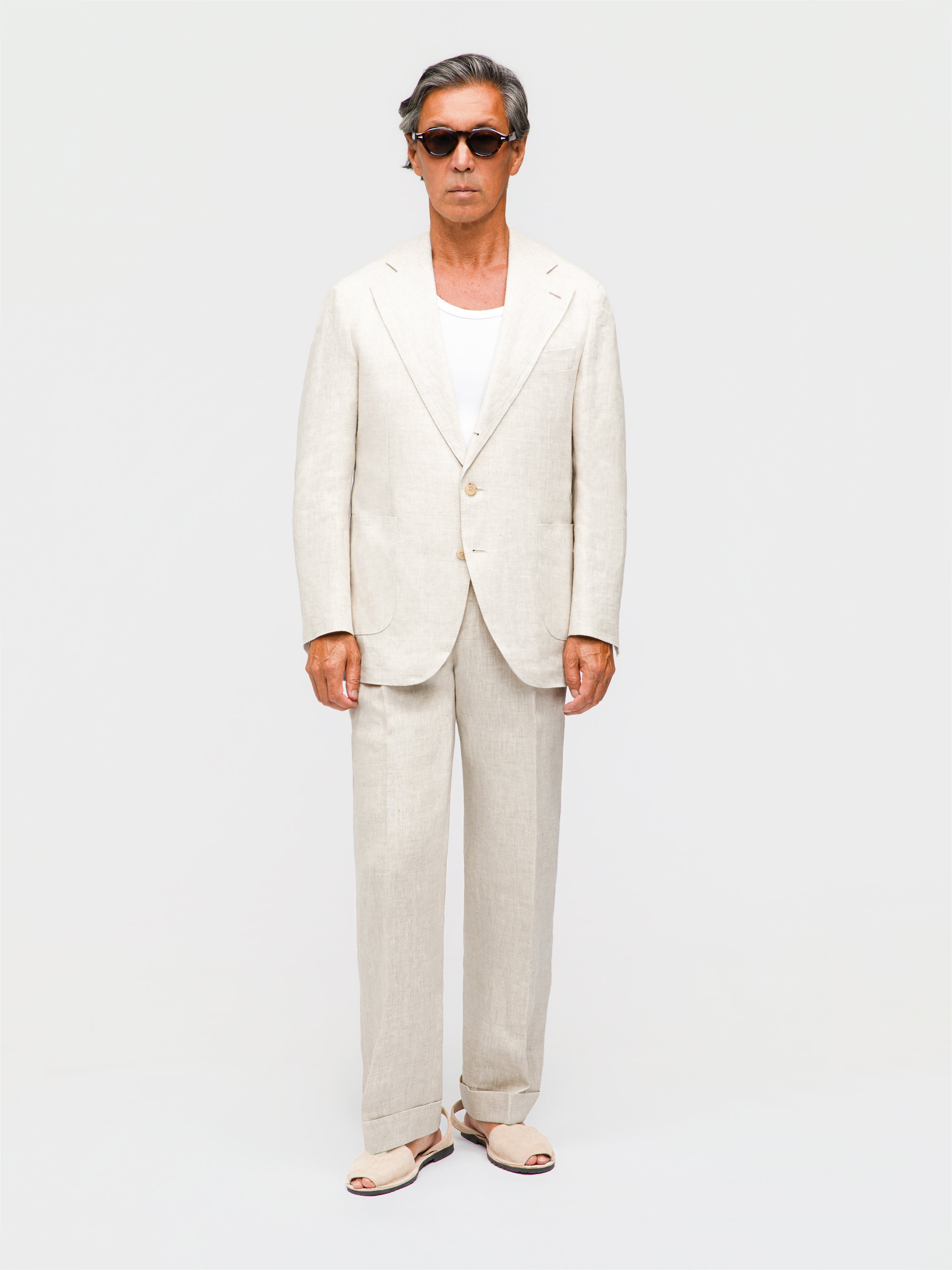 Beige Linen Suit (SB)