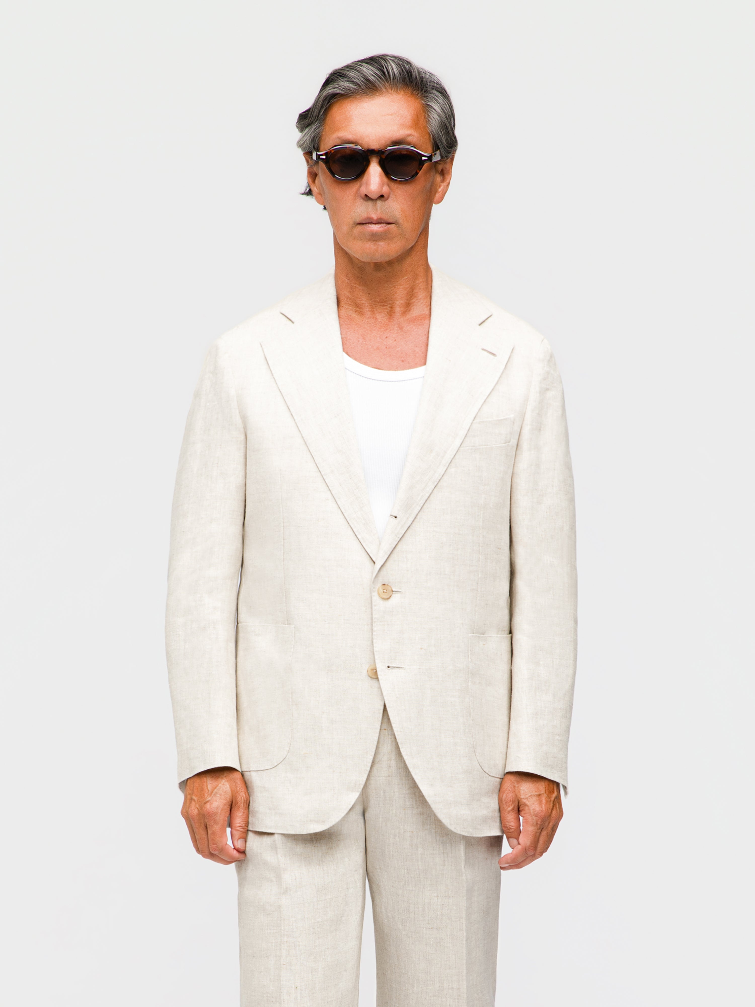 Beige Linen Suit (SB)