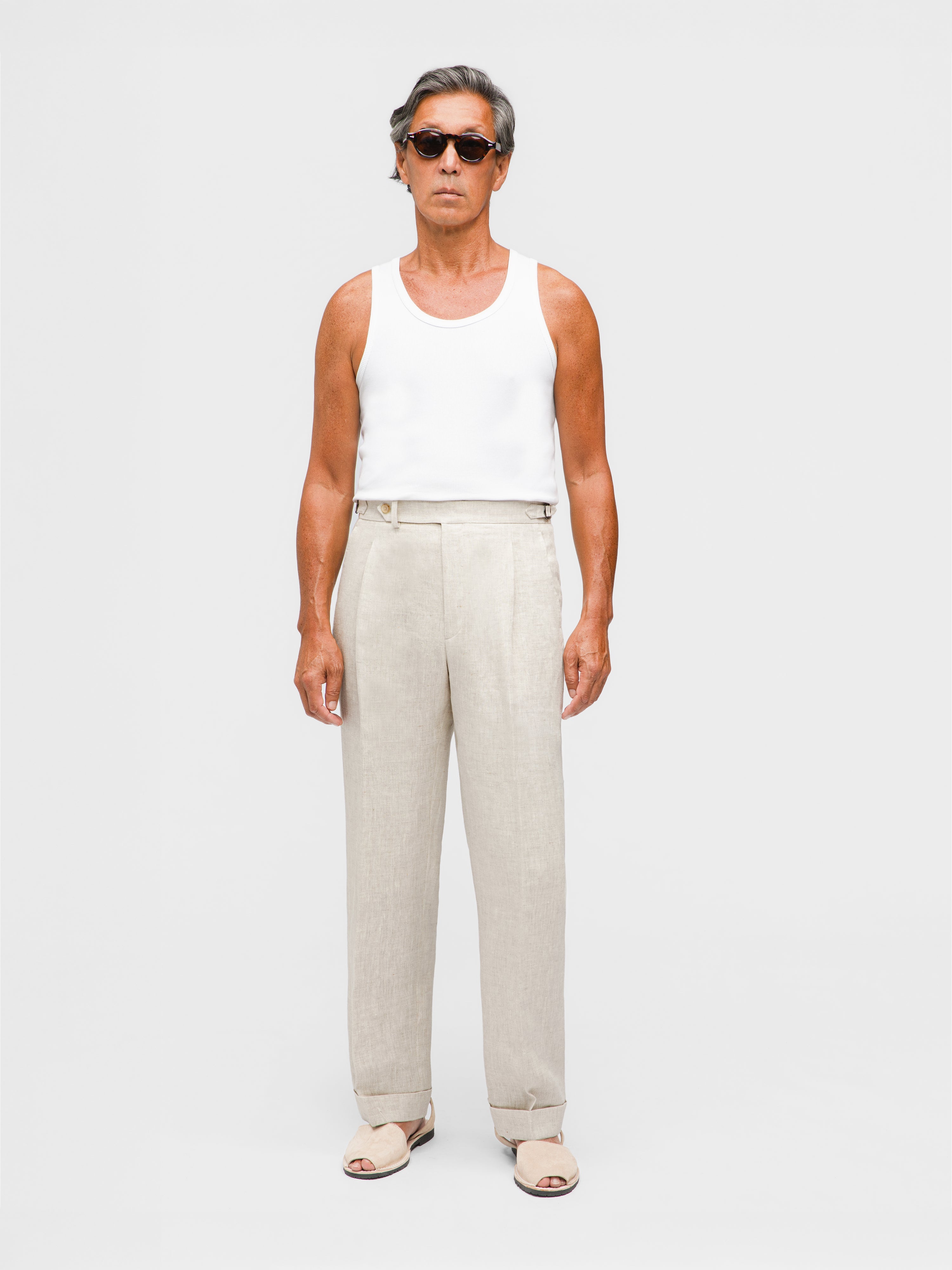 Beige Linen Suit (SB)