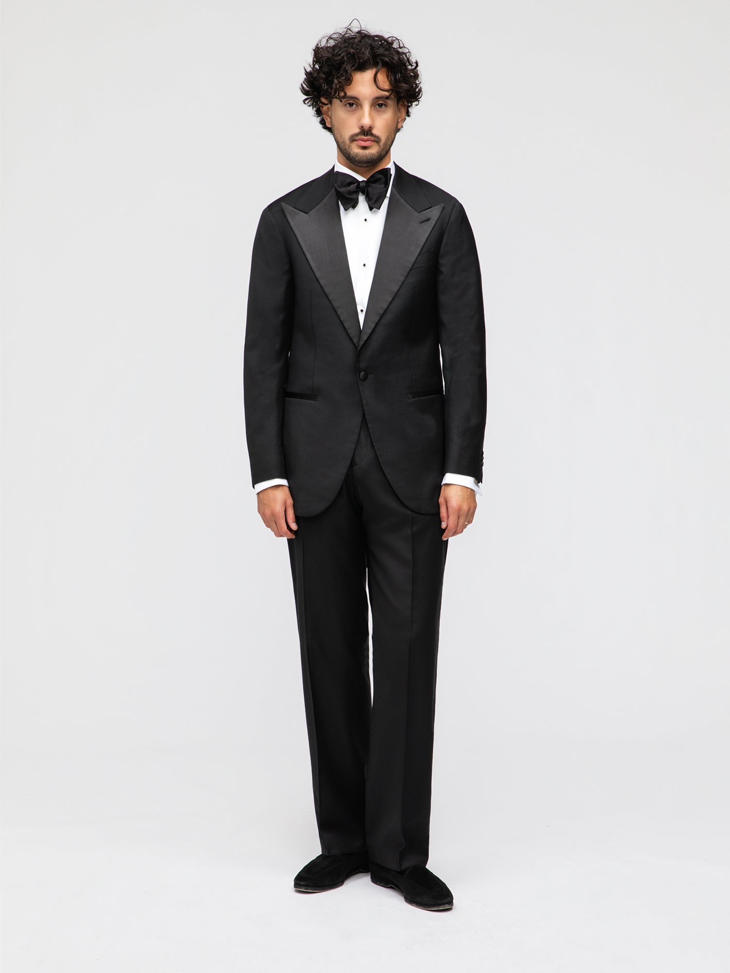 Black Wool Tuxedo (SB)