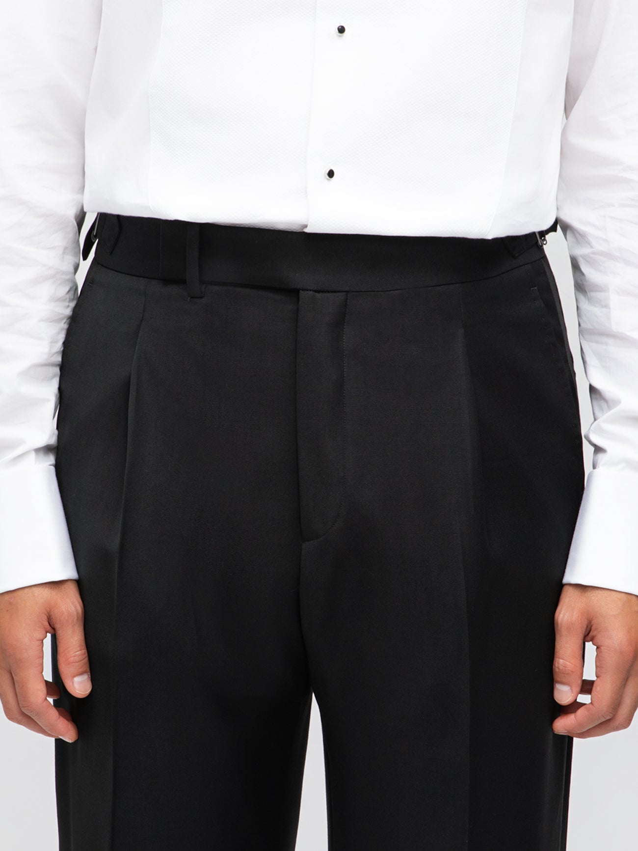 Black Wool Tuxedo (SB)