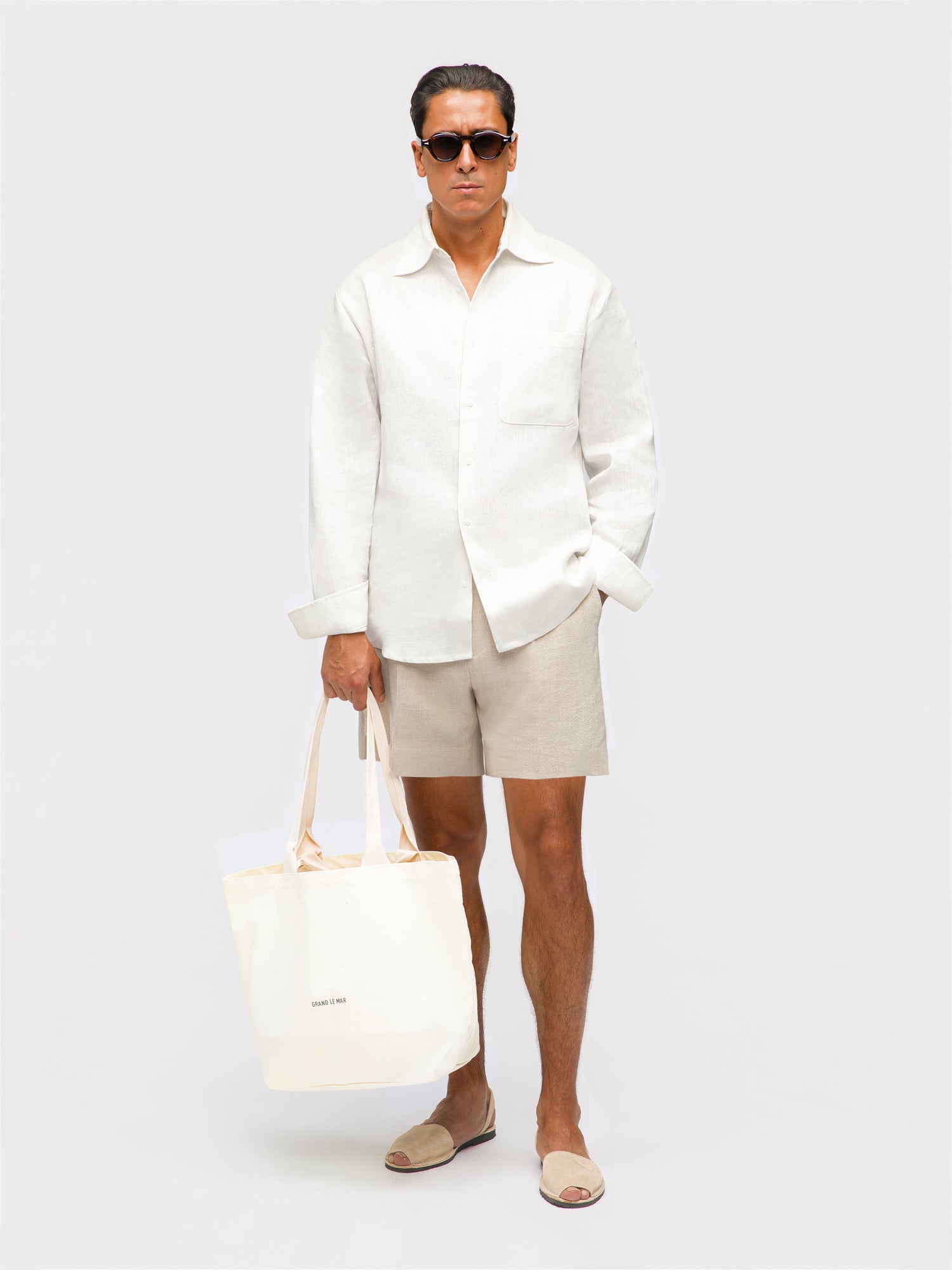 White Linen Shirt