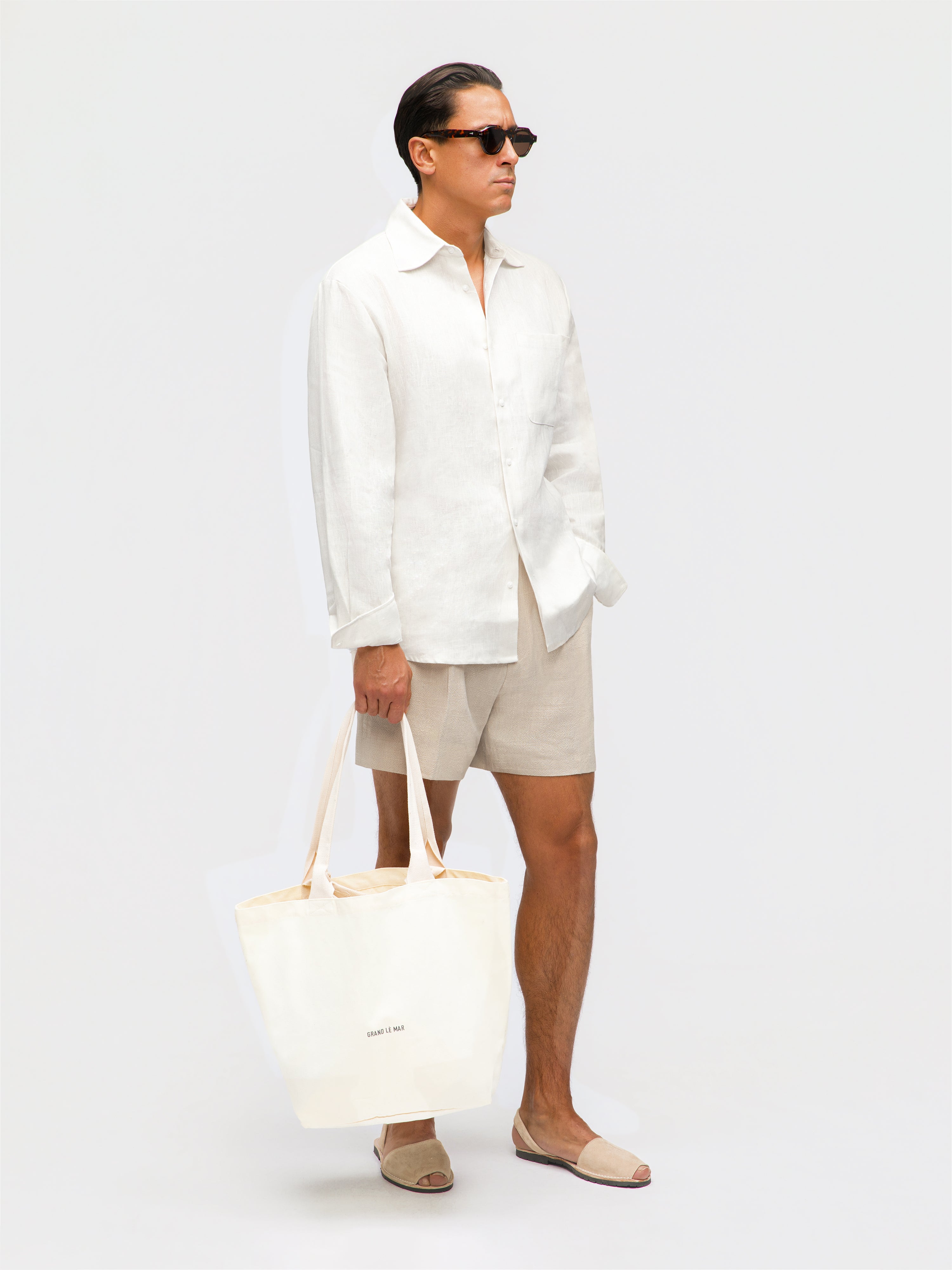 White Linen Shirt