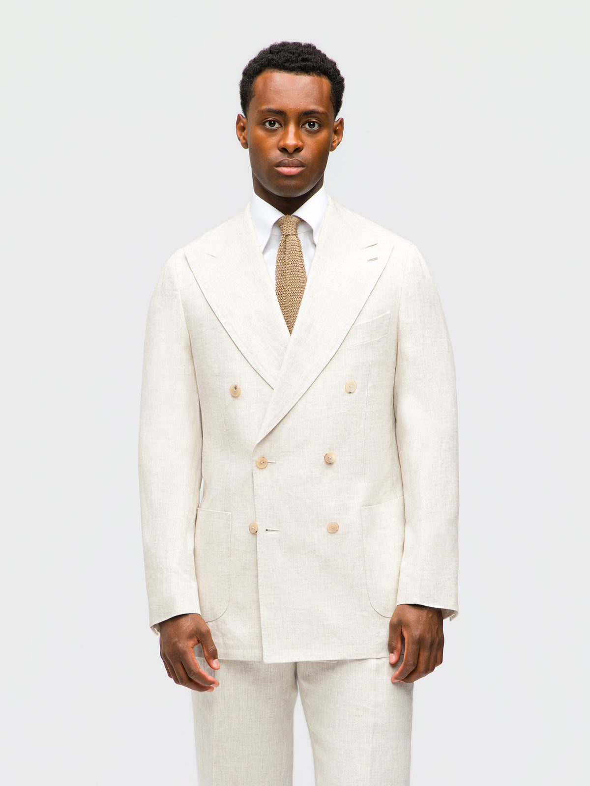 Beige Linen Suit (DB)