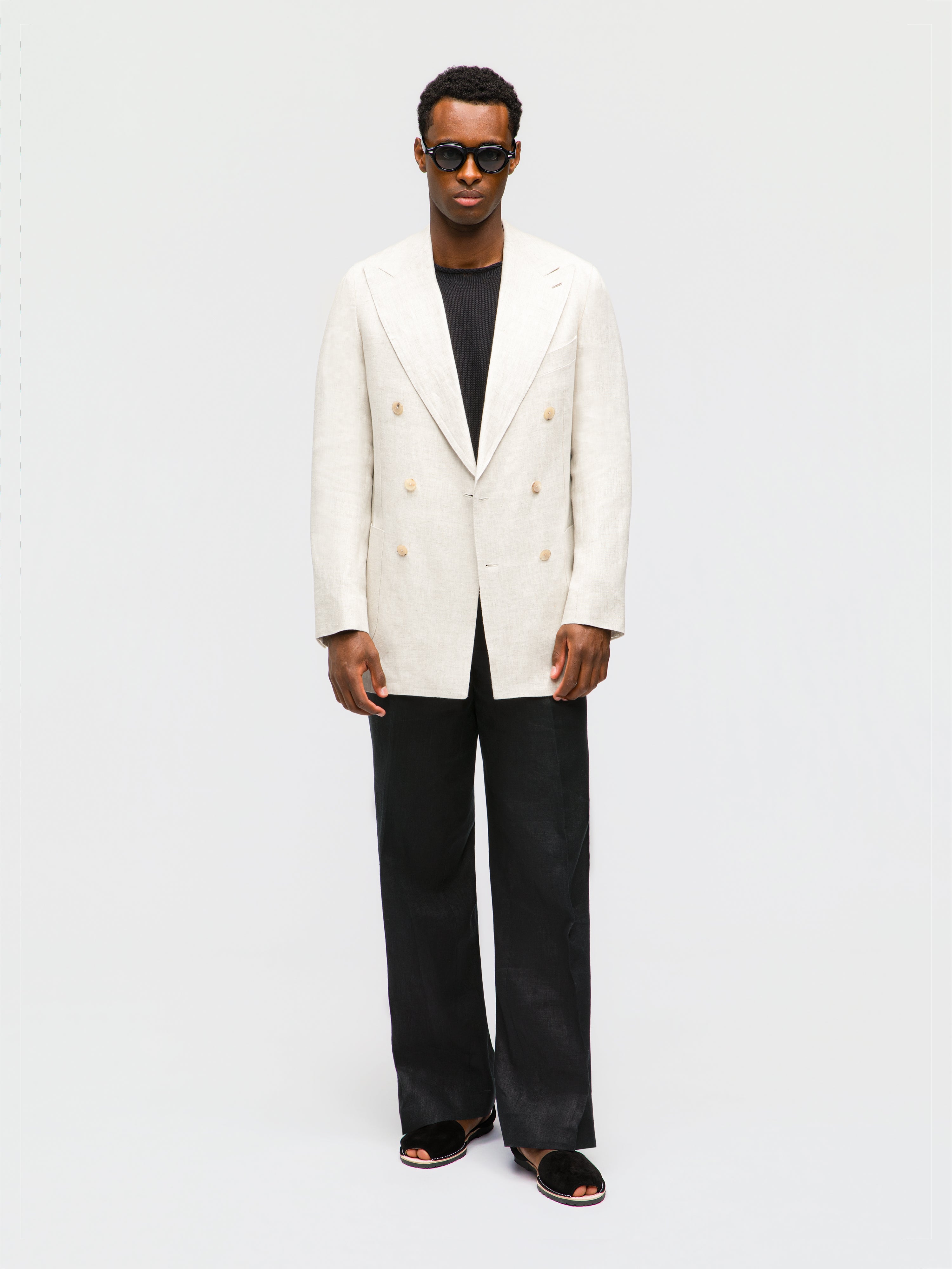 Beige Linen Jacket (DB)
