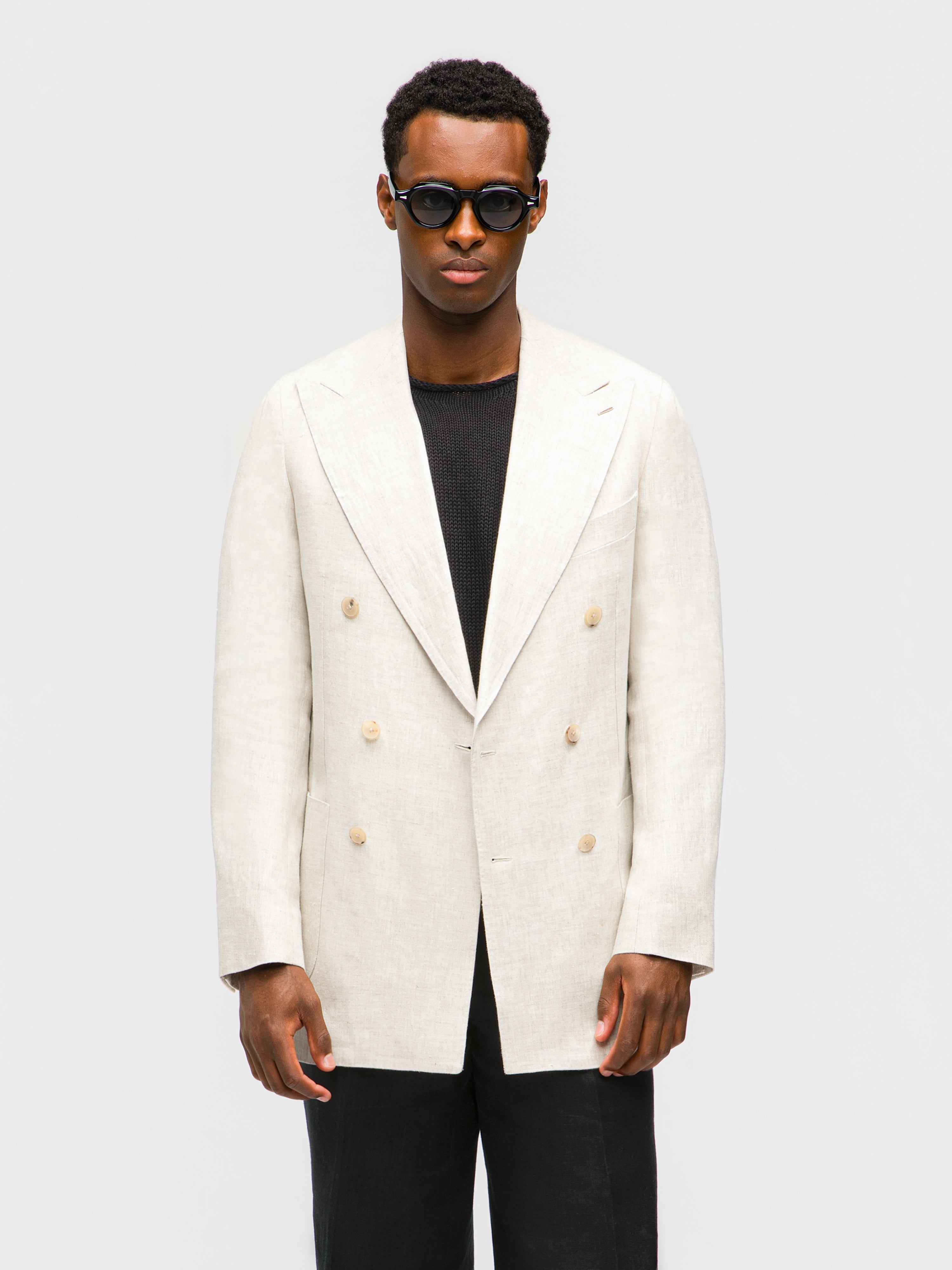 Beige Linen Jacket (DB)