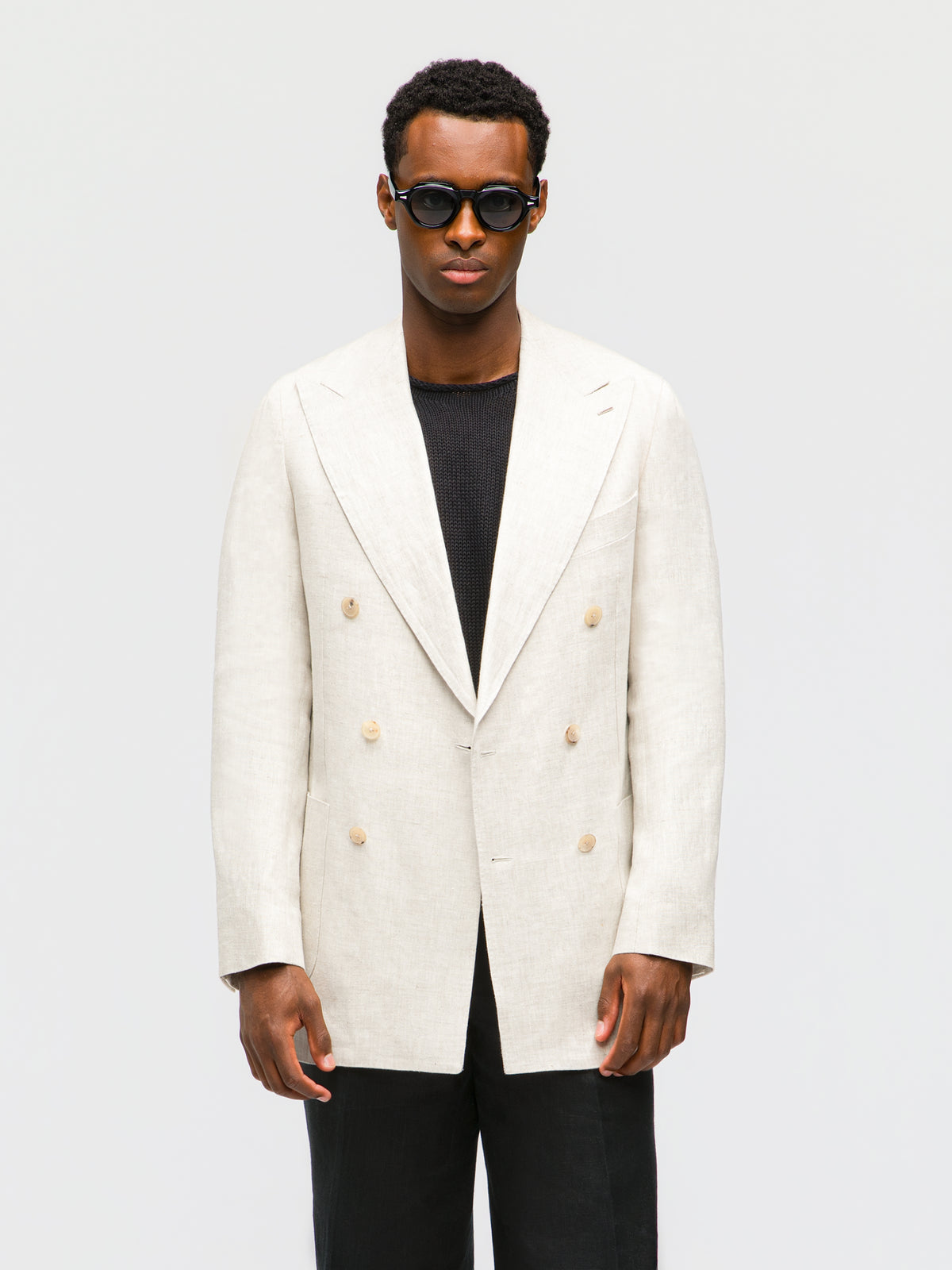 Beige Linen Jacket (DB)