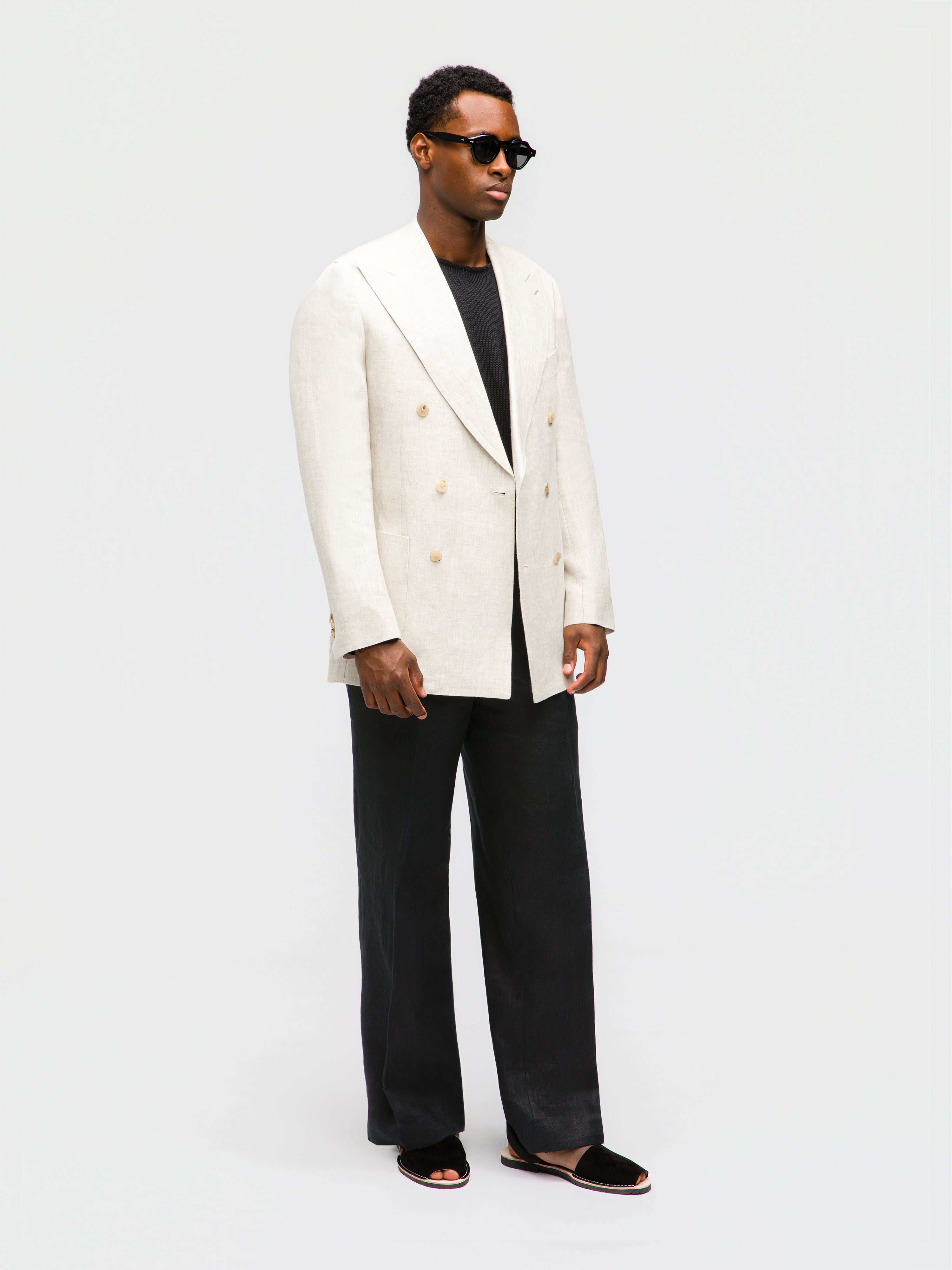Beige Linen Jacket (DB)