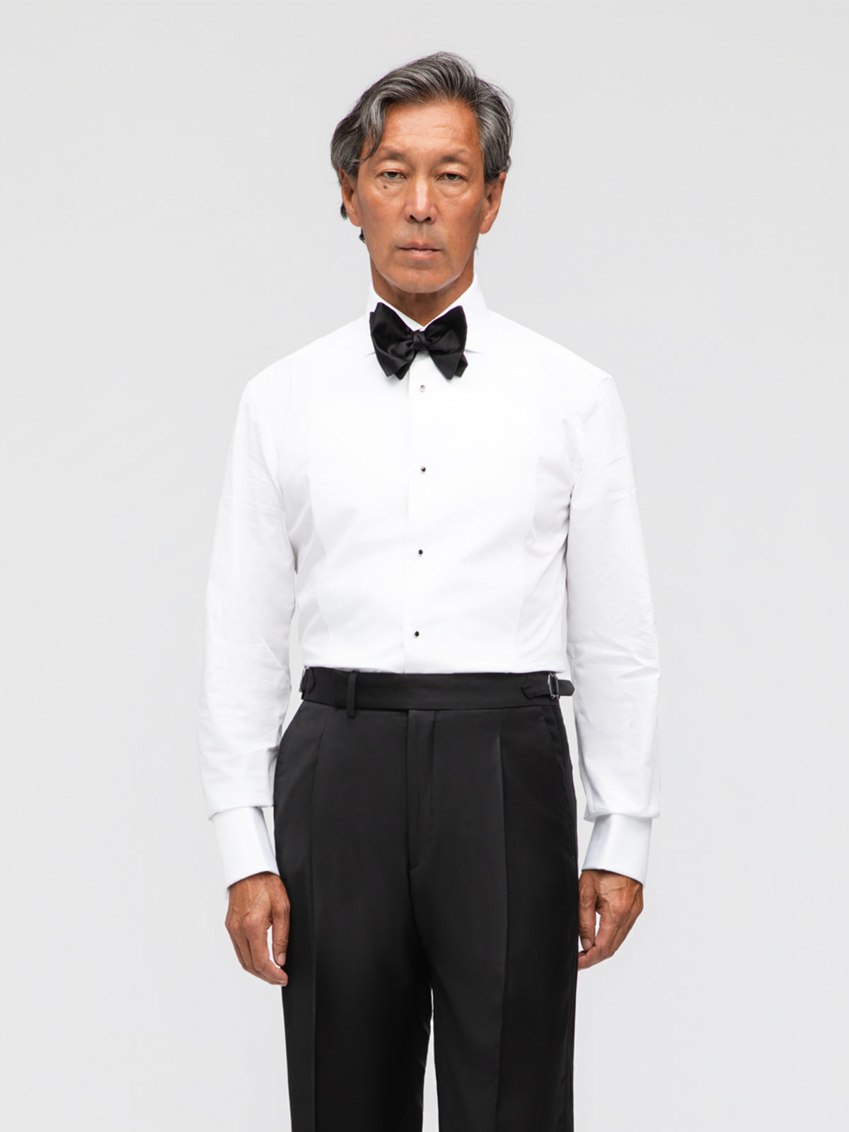 Black Silk Bow Tie - Grand Le Mar