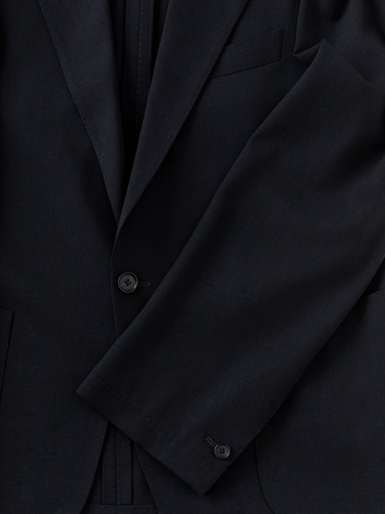 Black Heavyweight High Twist Suit
