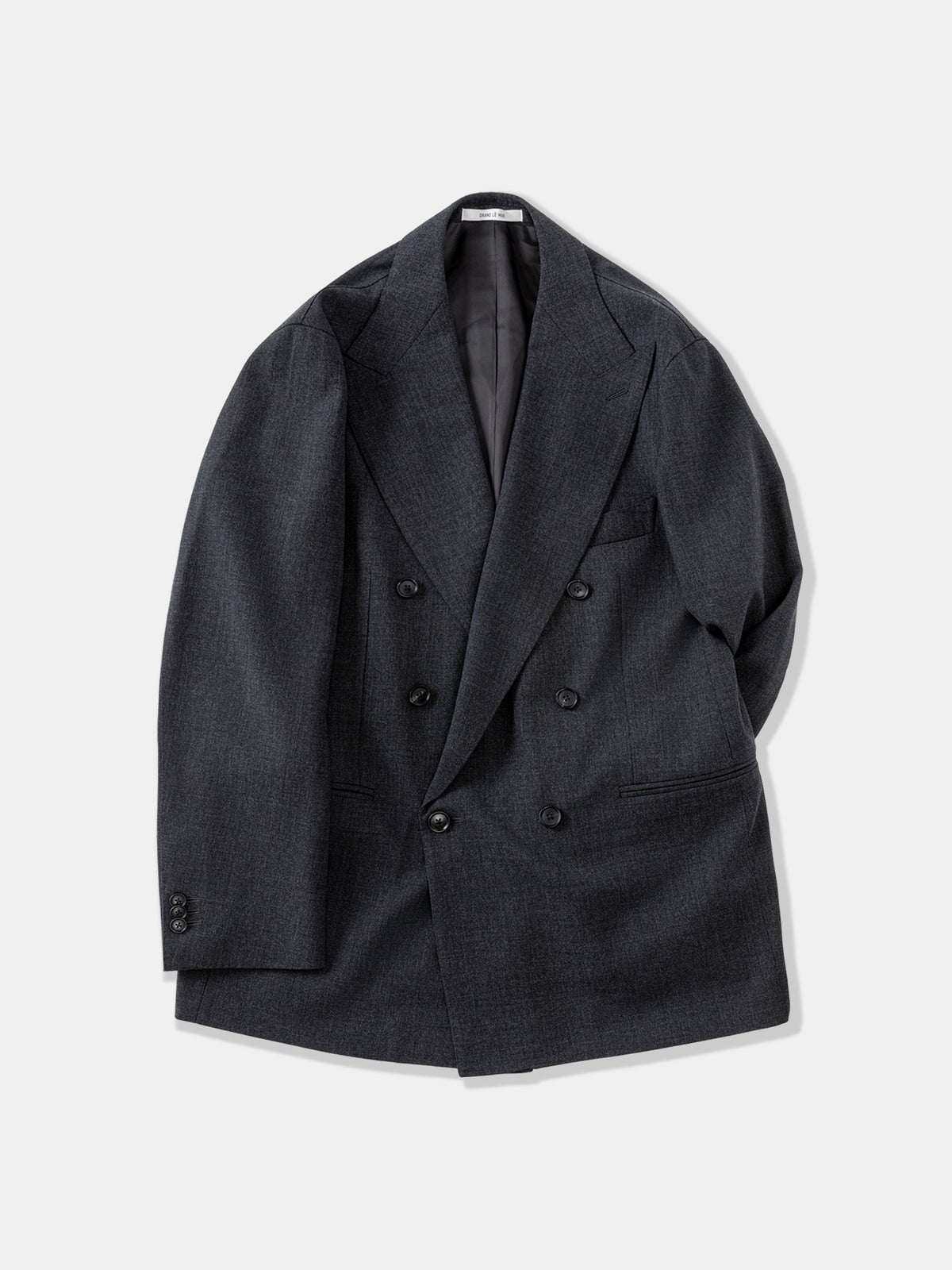 Charcoal Heavyweight High Twist Jacket